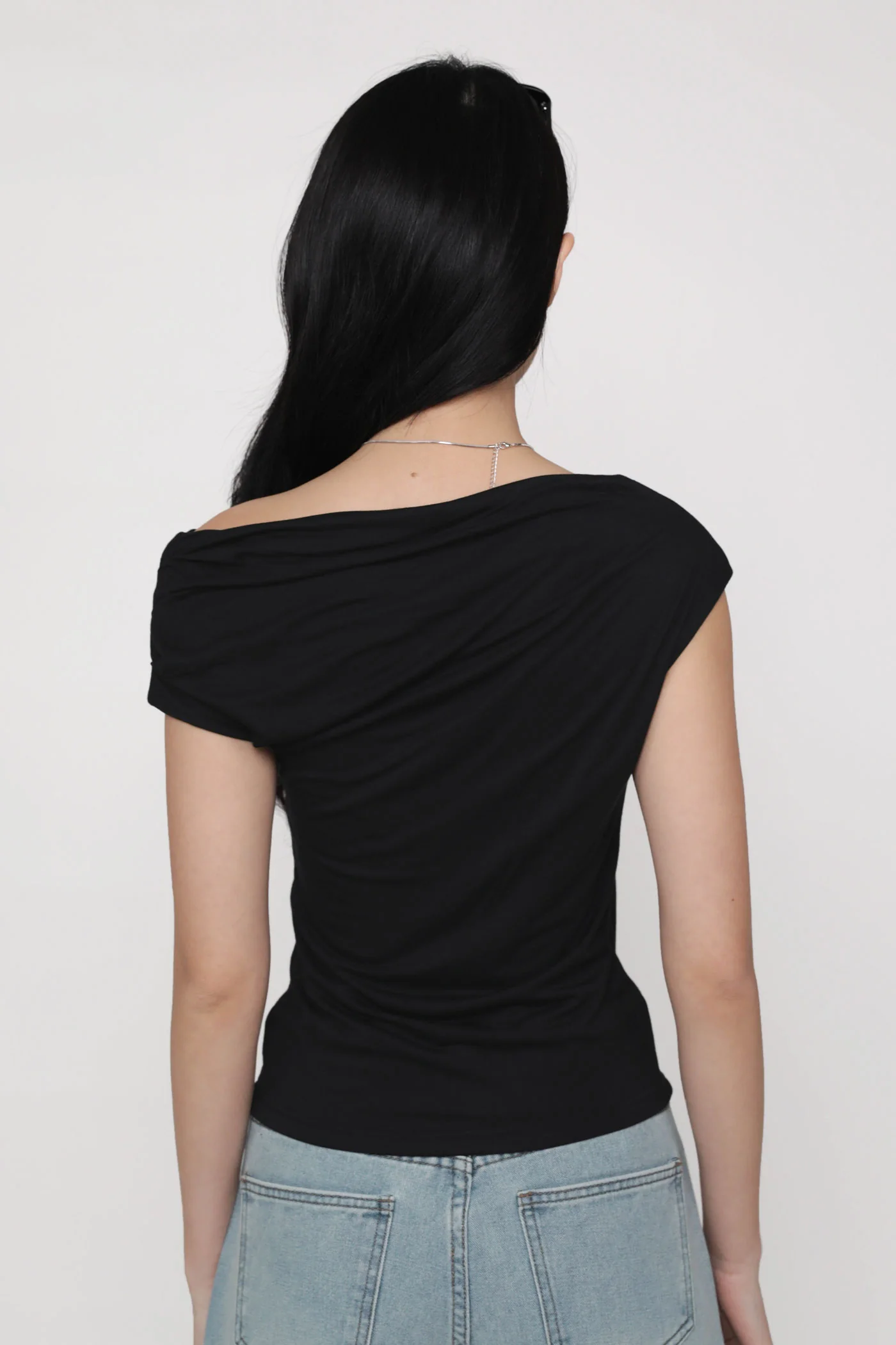 Clara Ruched Off Shoulder Top - Image 17