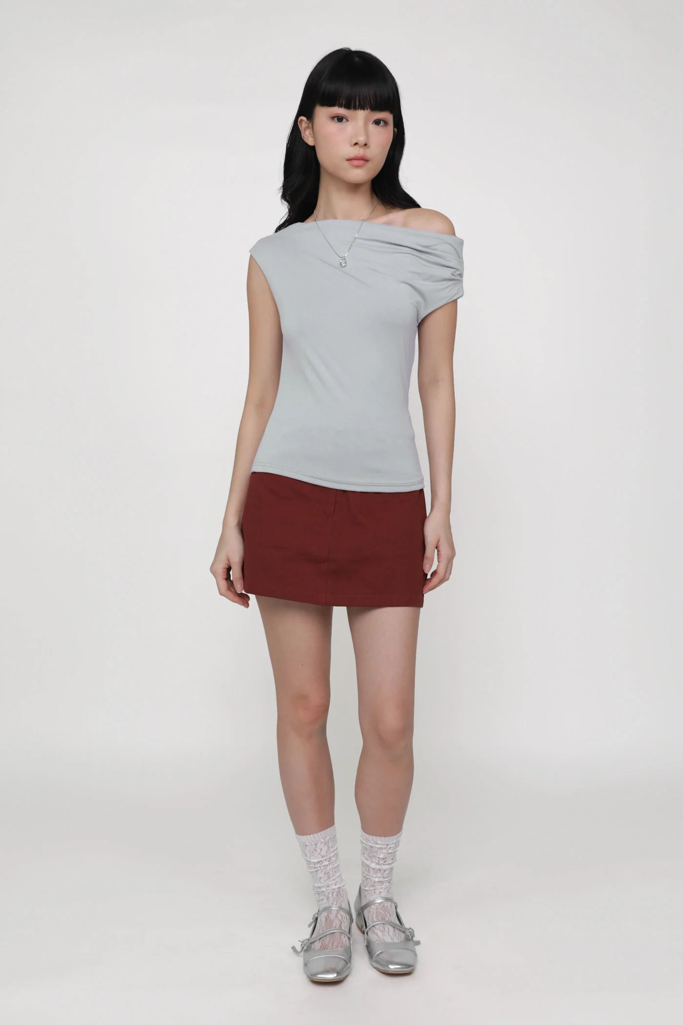 Clara Ruched Off Shoulder Top - Image 20