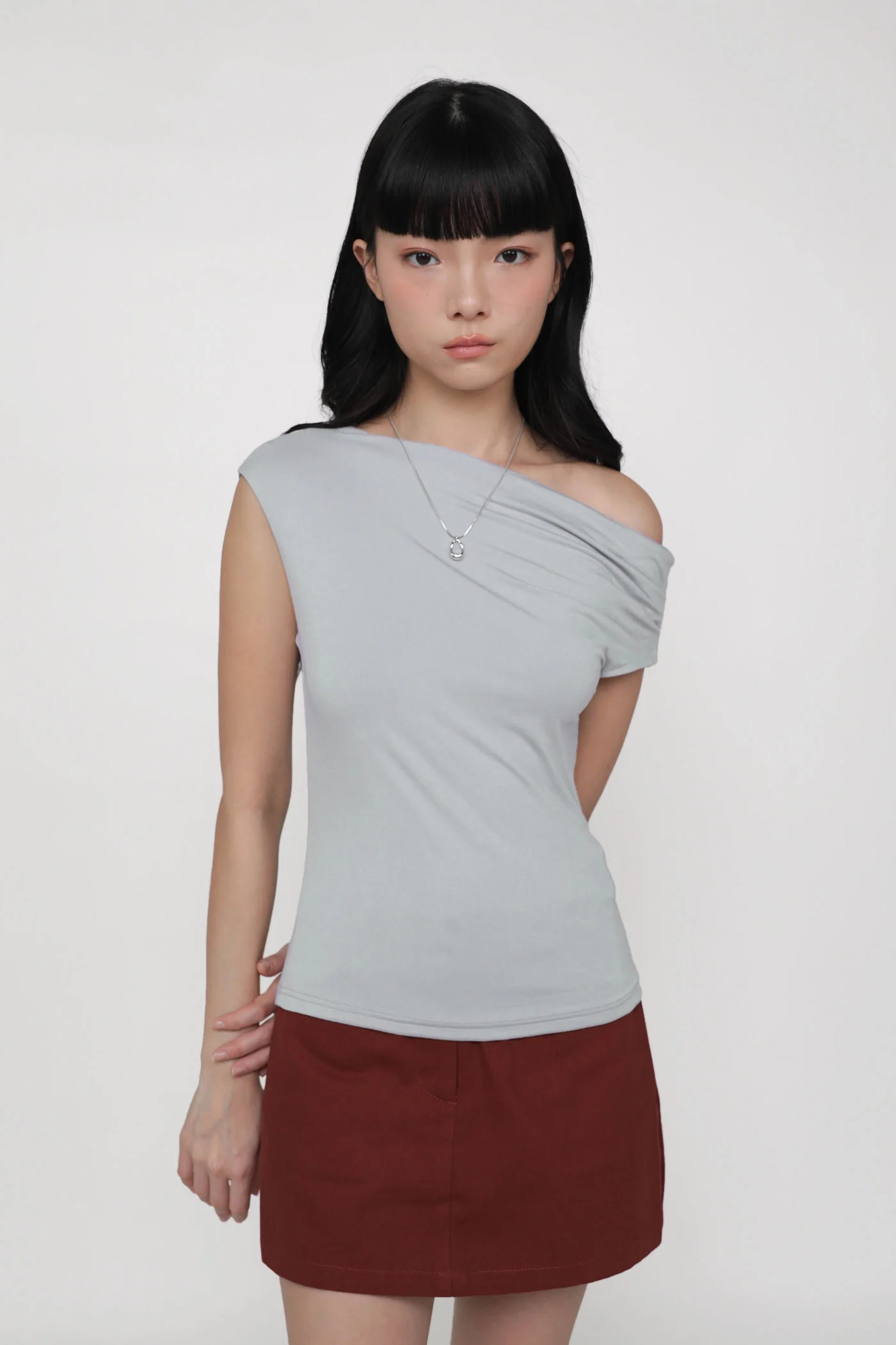 Clara Ruched Off Shoulder Top - Image 9