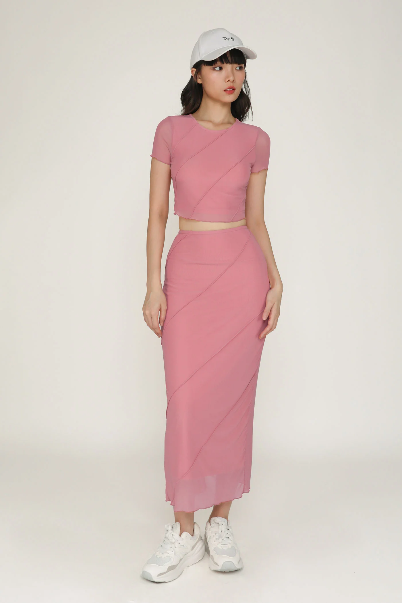 Clarice Mesh Midi Skirt - Image 11