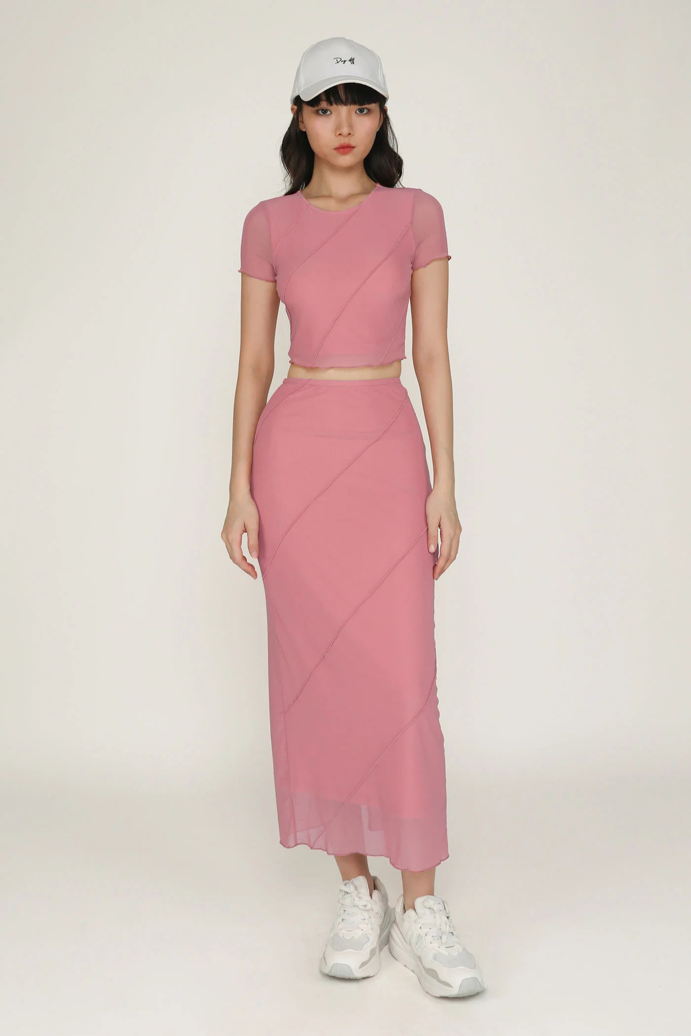 Clarice Mesh Midi Skirt - Image 13