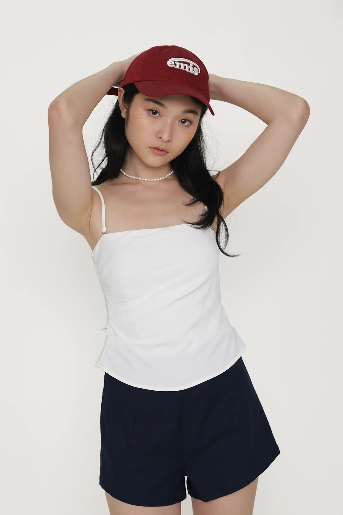 Clarisse Ruched Padded Top - Image 18