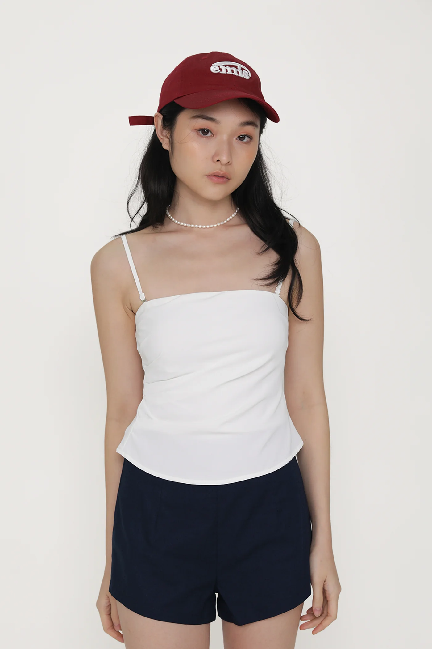 Clarisse Ruched Padded Top - Image 20