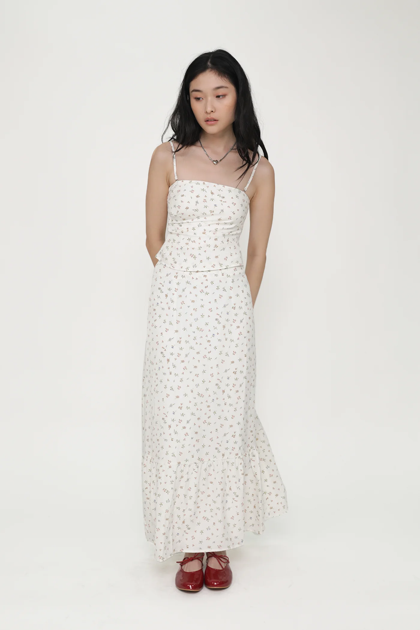 Clarisse Ruched Padded Top - Image 3