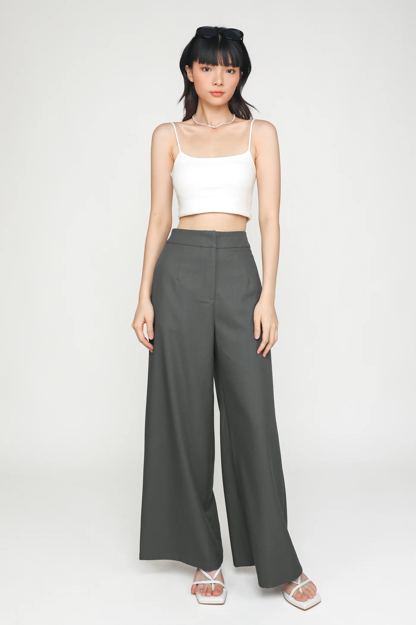 Conan Ribbed Padded Spag Top - Image 13