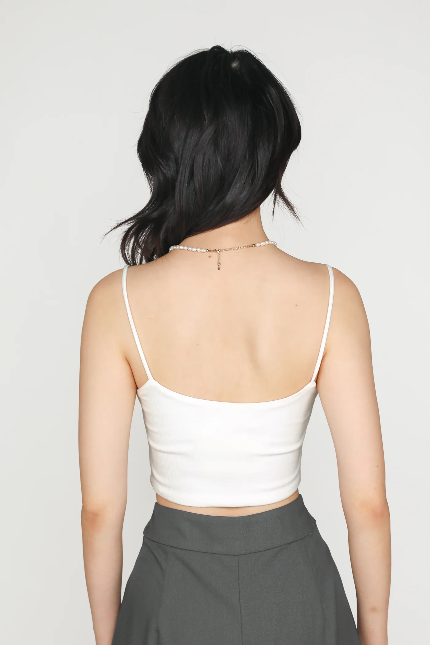 Conan Ribbed Padded Spag Top - Image 14