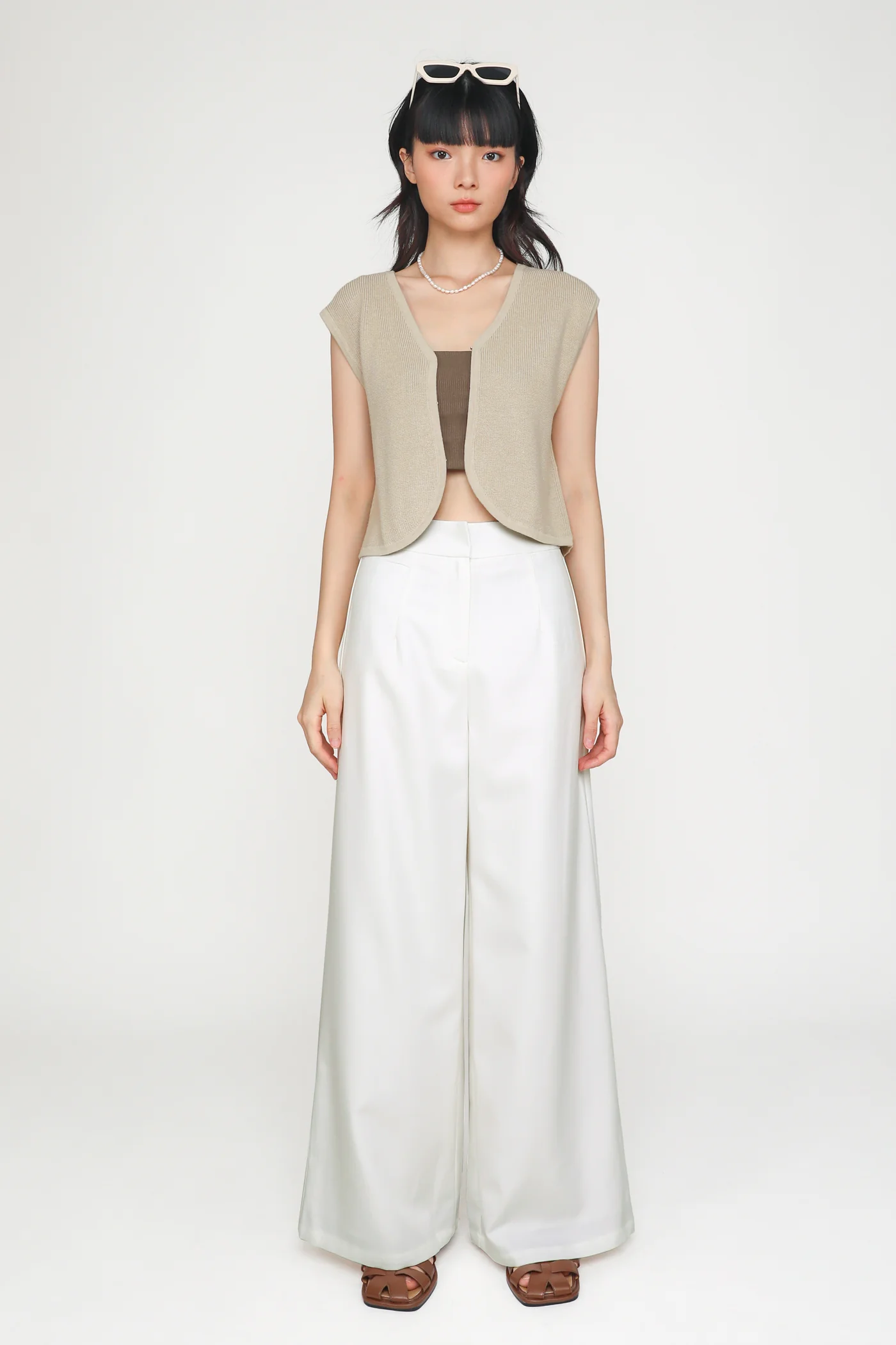 Conan Ribbed Padded Spag Top - Image 16