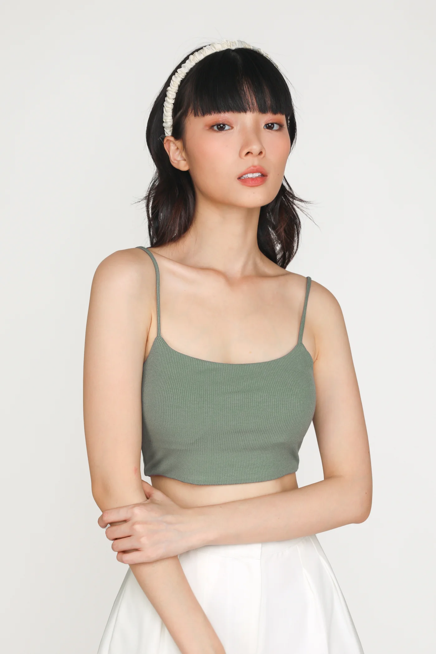 Conan Ribbed Padded Spag Top - Image 23