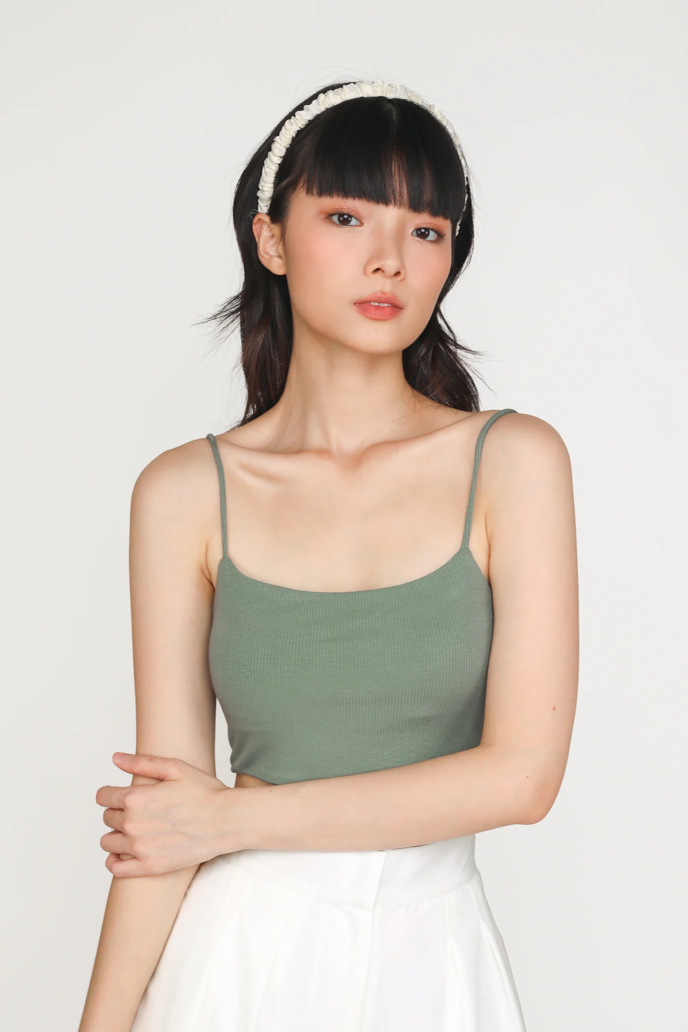 Conan Ribbed Padded Spag Top - Image 26