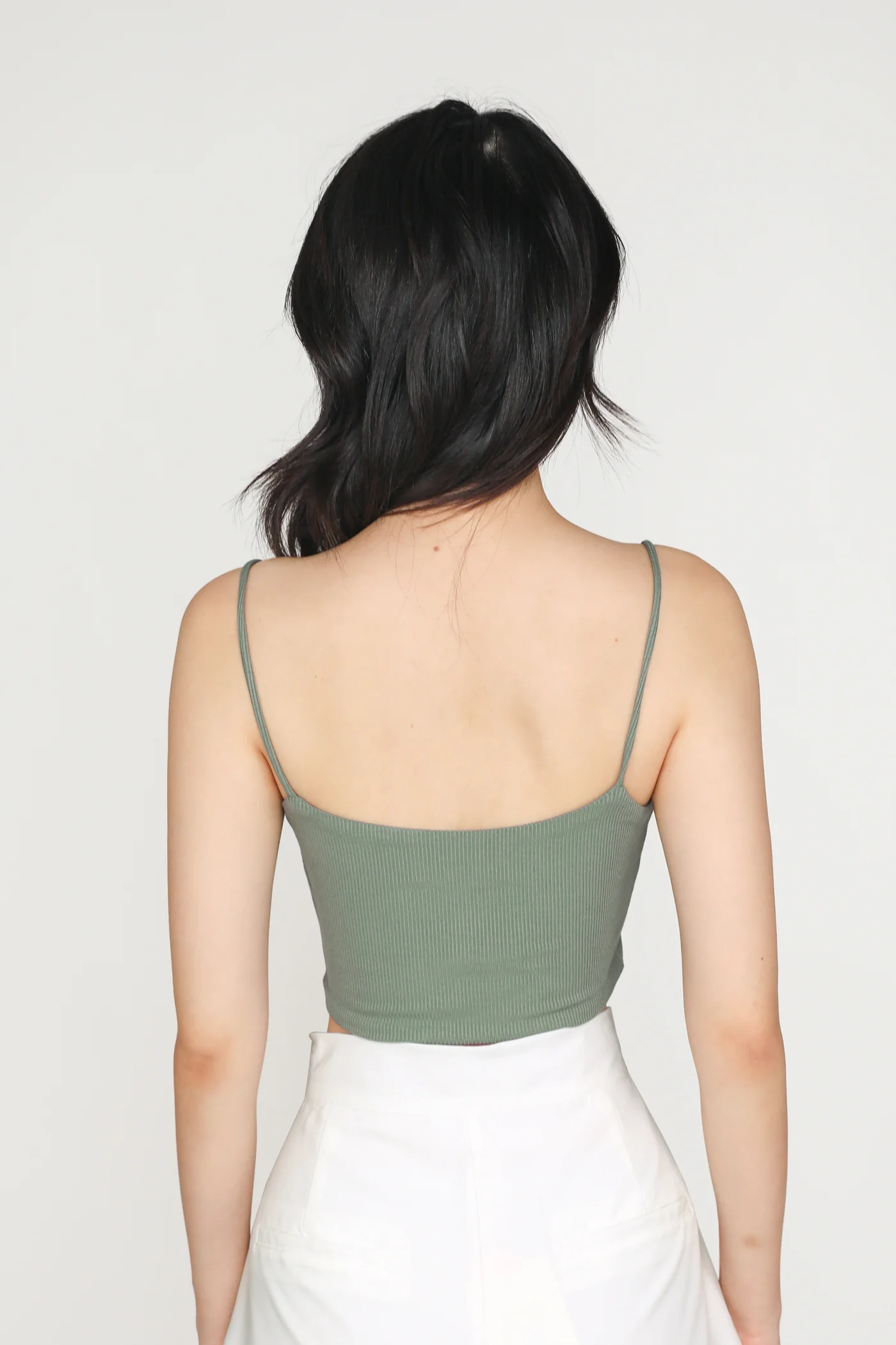 Conan Ribbed Padded Spag Top - Image 28