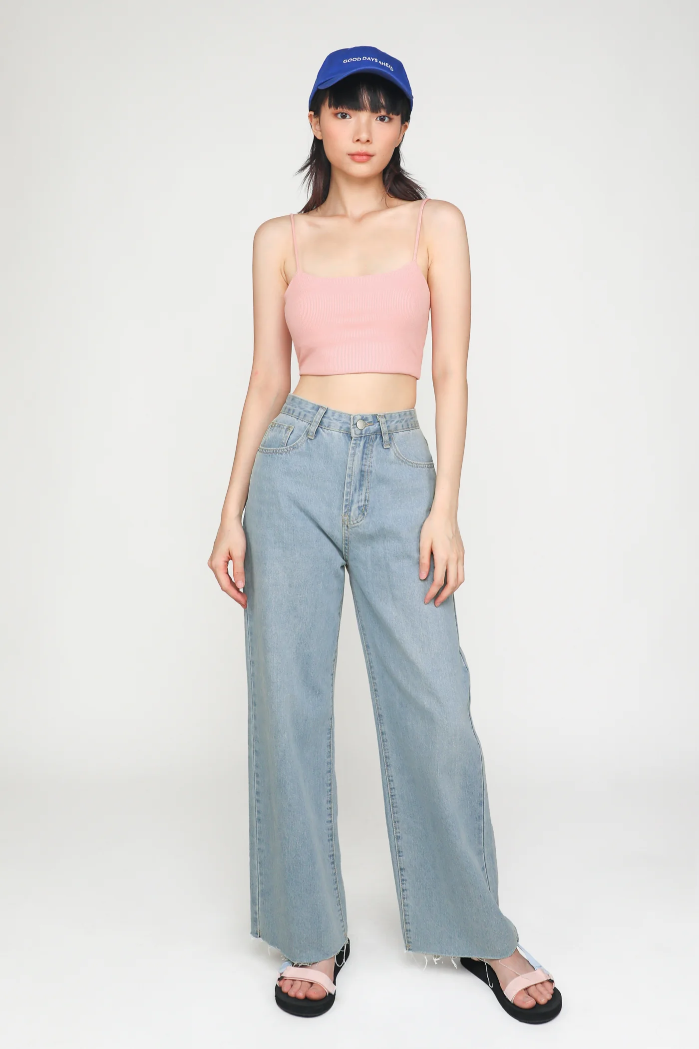 Conan Ribbed Padded Spag Top - Image 30