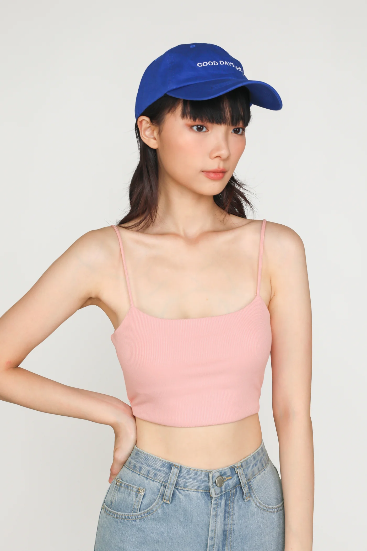 Conan Ribbed Padded Spag Top - Image 31