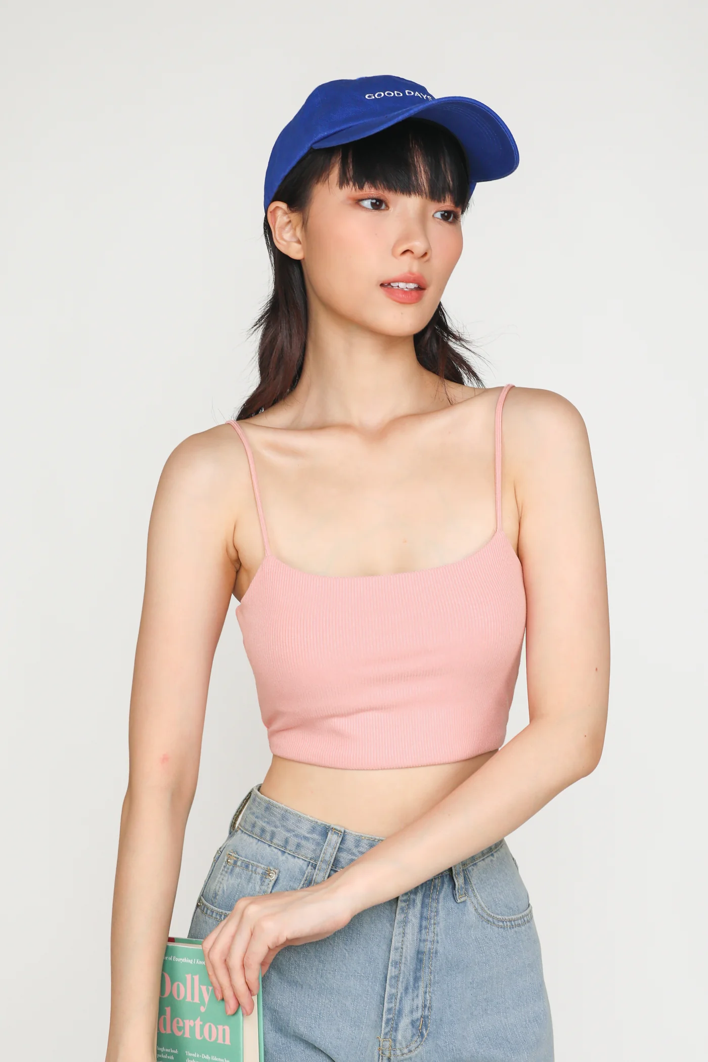 Conan Ribbed Padded Spag Top - Image 33