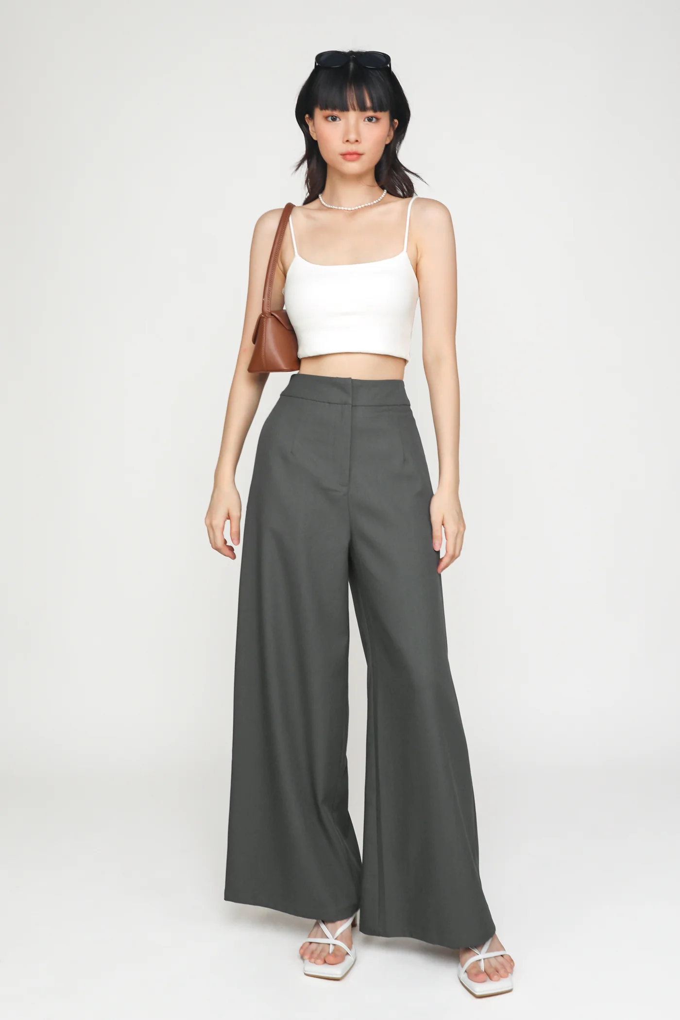 Conan Ribbed Padded Spag Top - Image 8