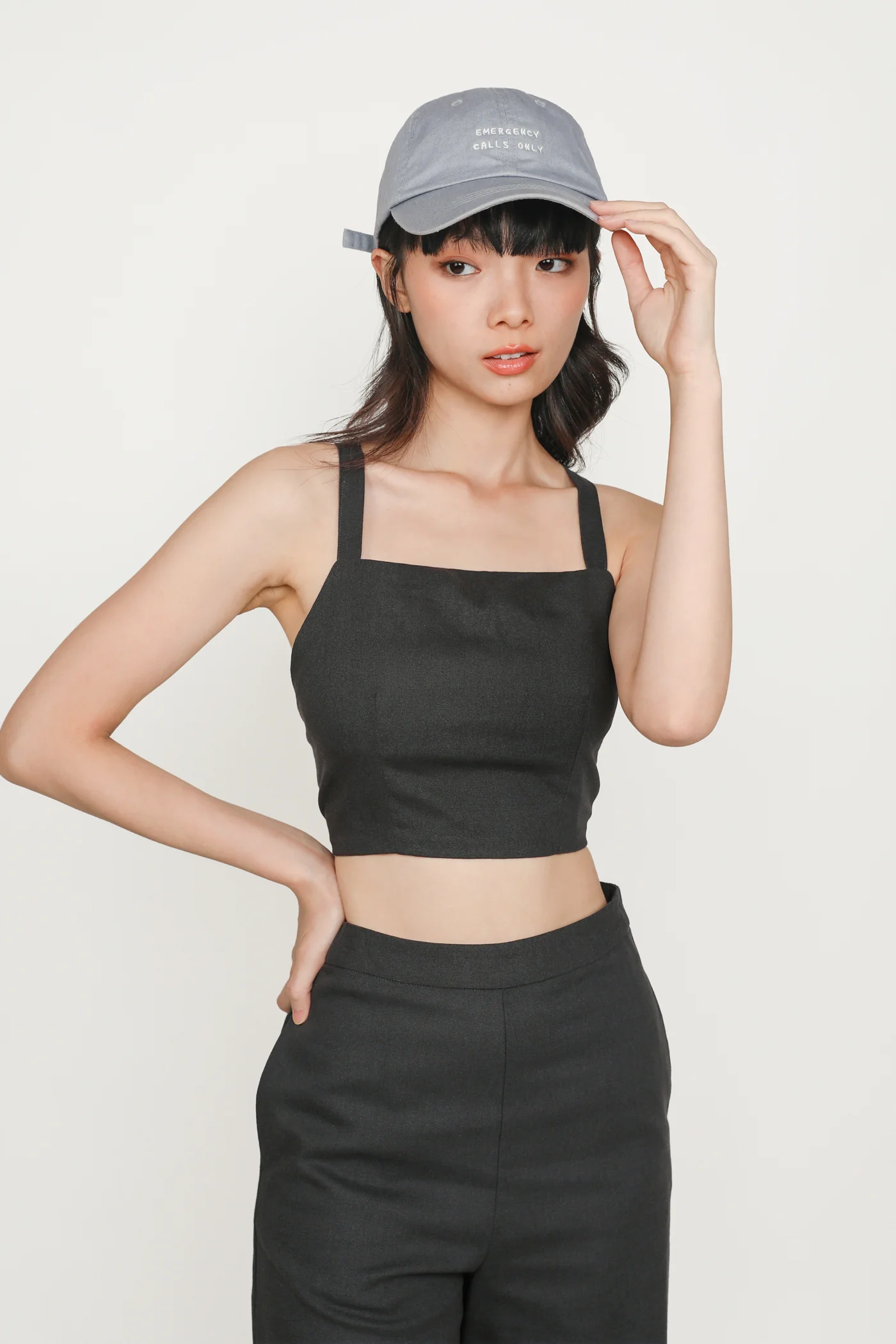 Cordelia Cross Back Padded Top - Image 11