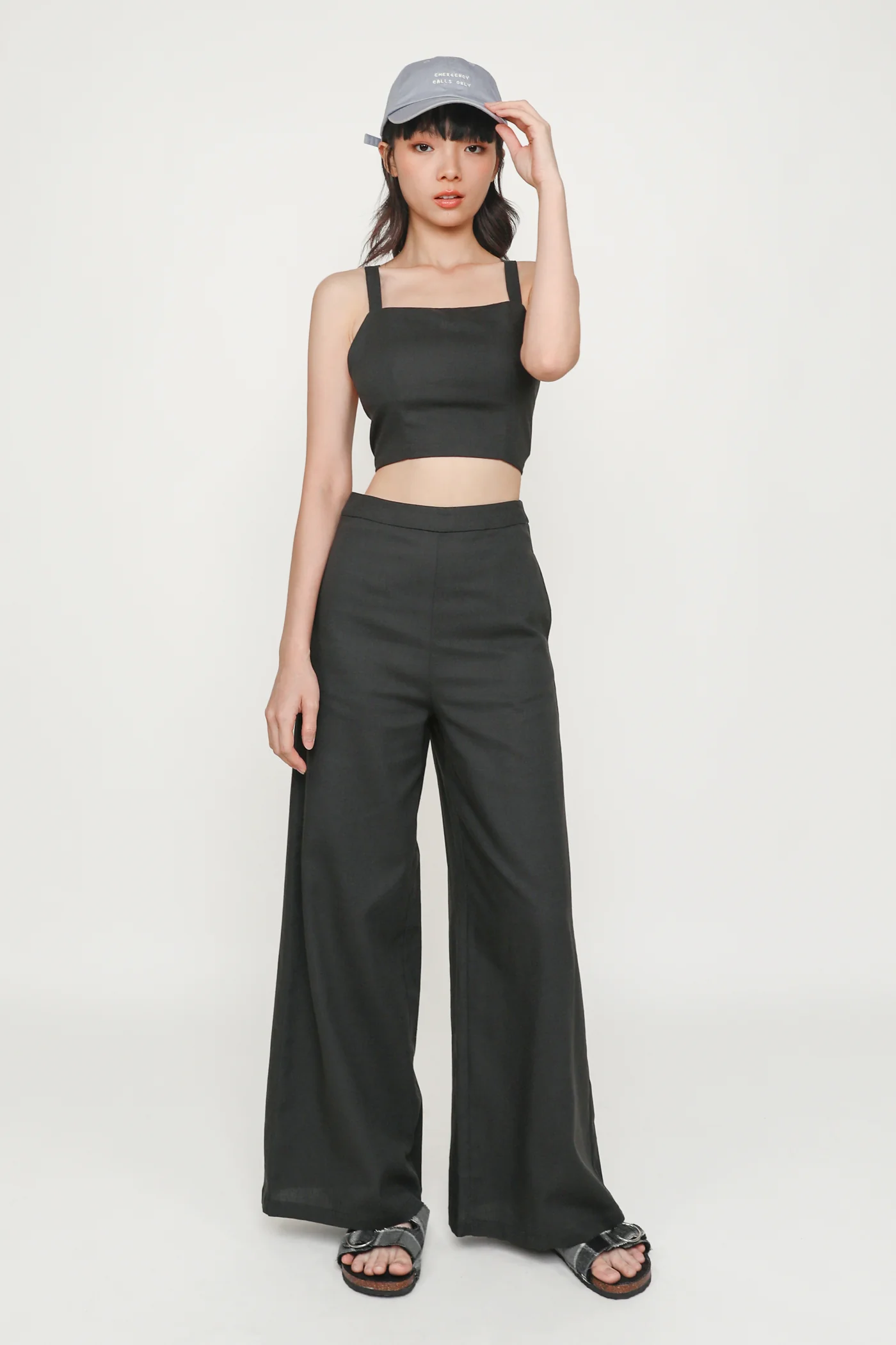 Cordelia Cross Back Padded Top - Image 14