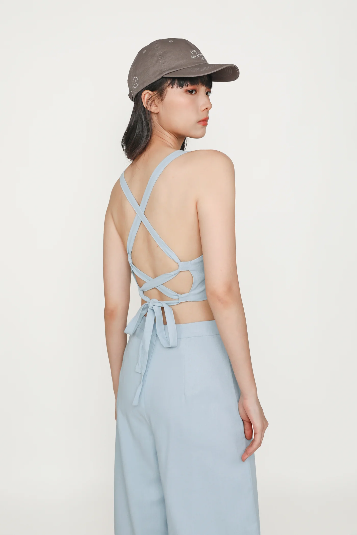 Cordelia Cross Back Padded Top - Image 22
