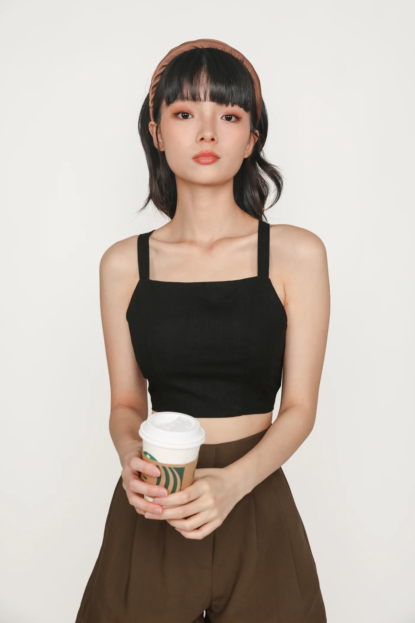 Cordelia Cross Back Padded Top - Image 5