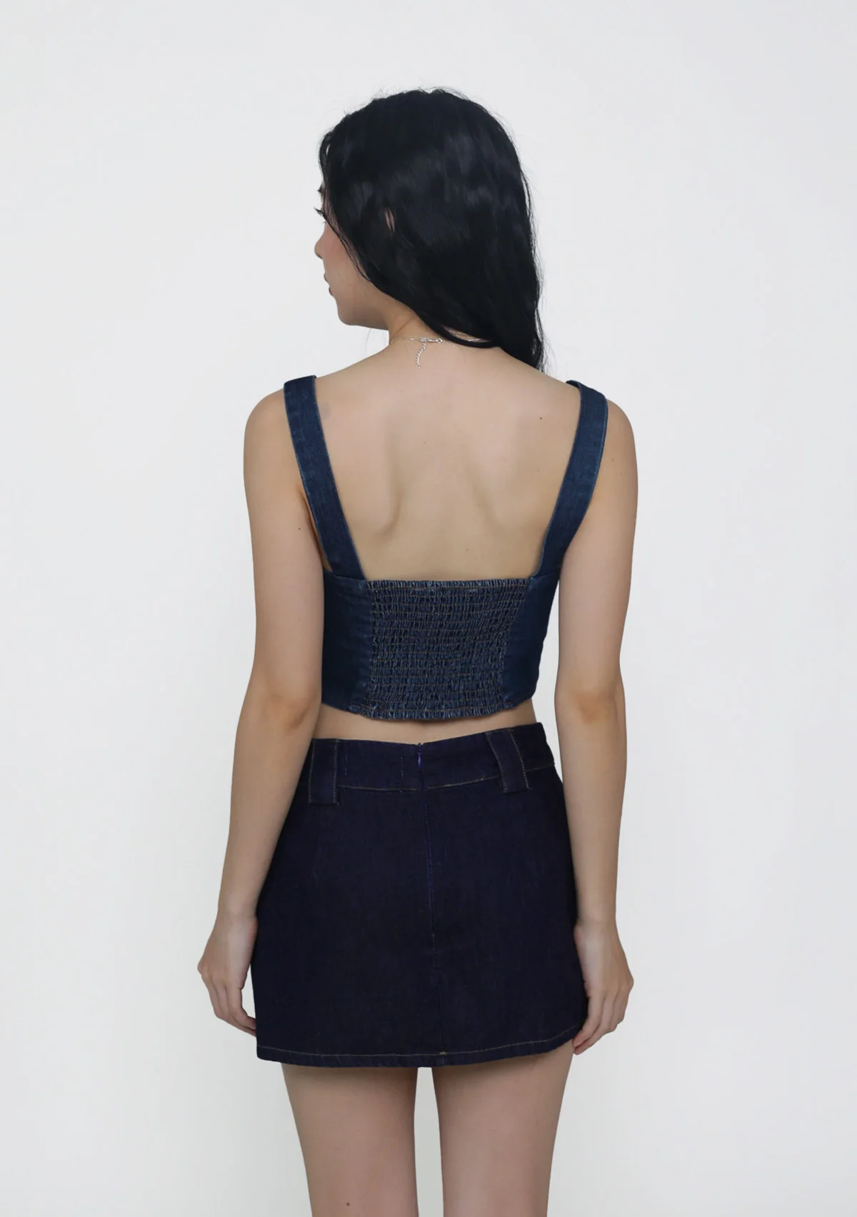 Jona Corset Denim Top - Image 14