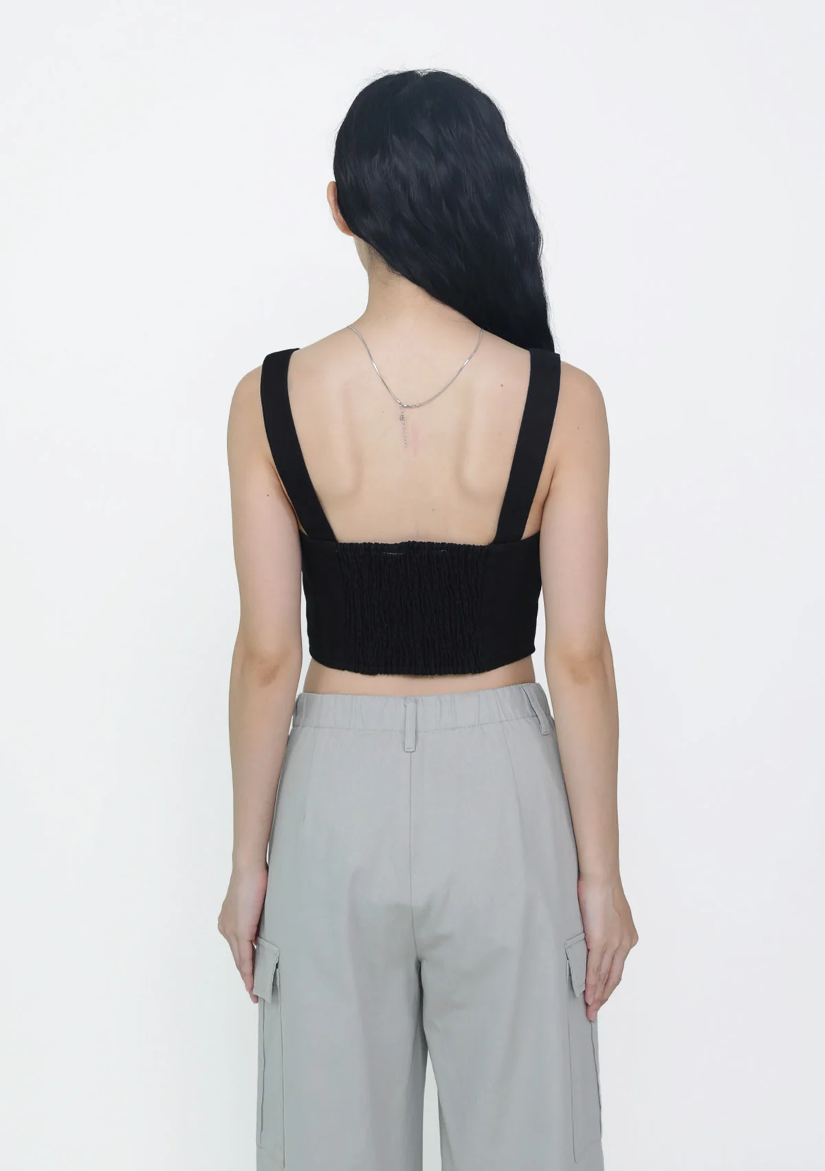 Jona Corset Denim Top - Image 7
