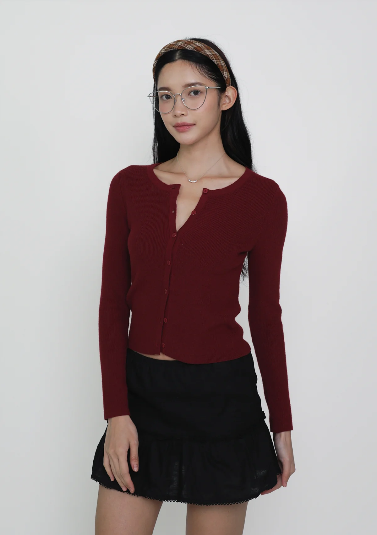 Coco Crochet Hem Tiered Skorts - Image 15