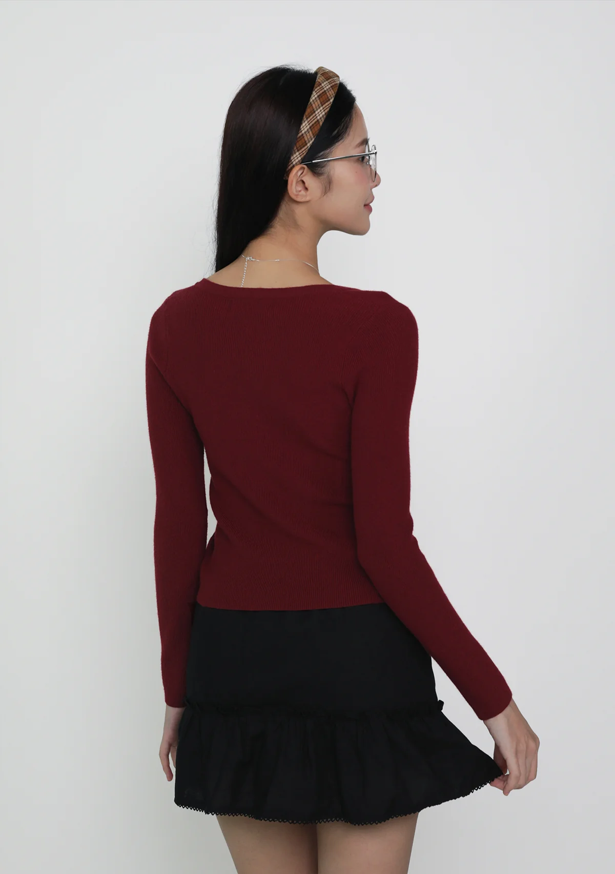 Coco Crochet Hem Tiered Skorts - Image 17