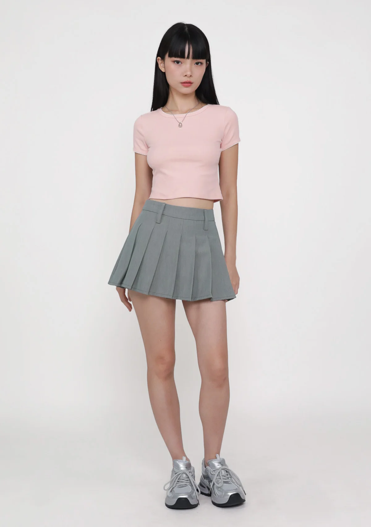 Bloom Crochet Trim Baby Tee - Image 35