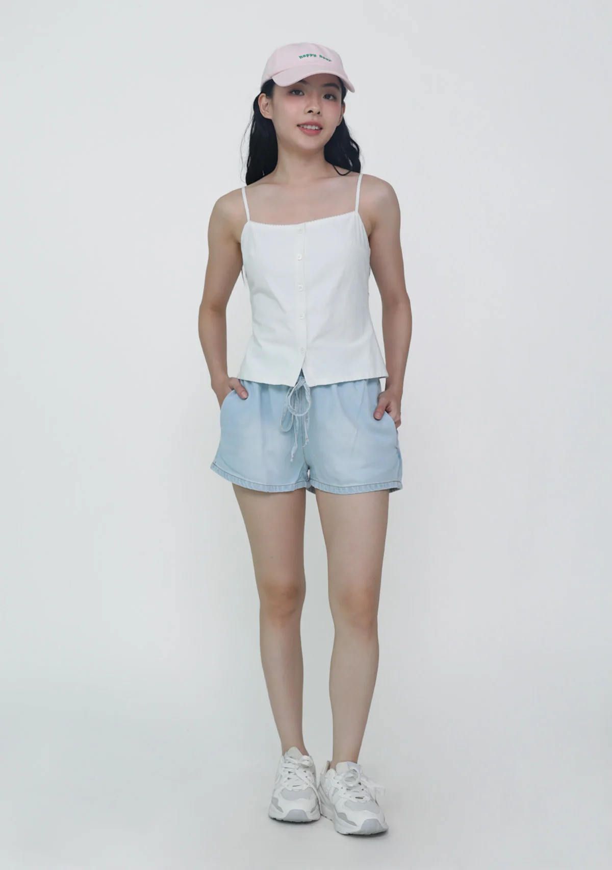 Rumie Crochet Trim Button Top - Image 6
