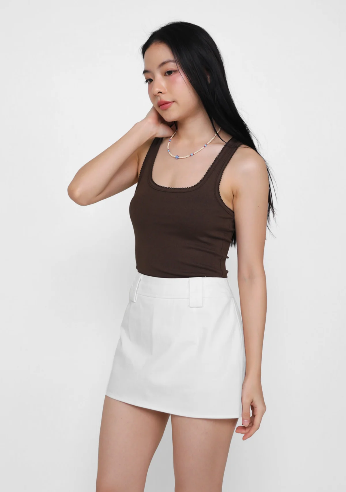 Iris Crochet Trim Padded Top - Image 16