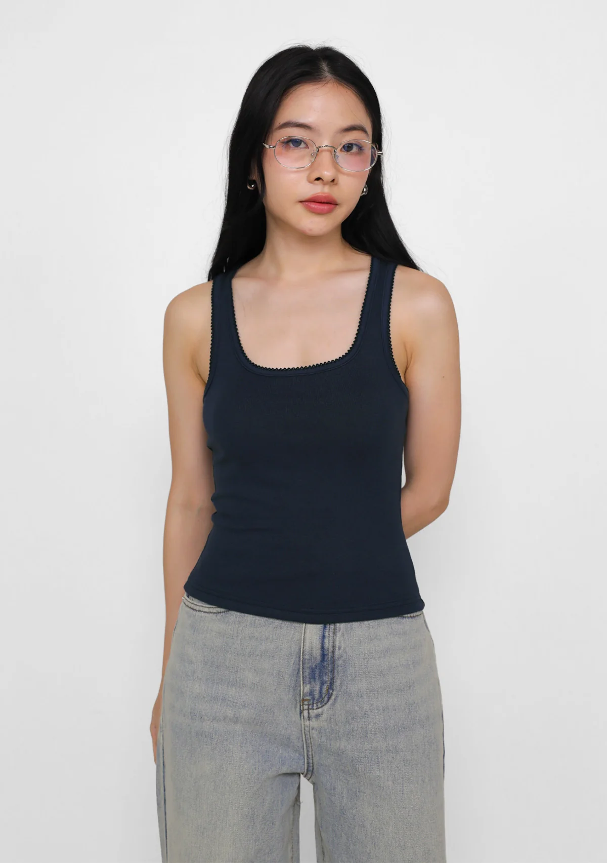 Iris Crochet Trim Padded Top - Image 19