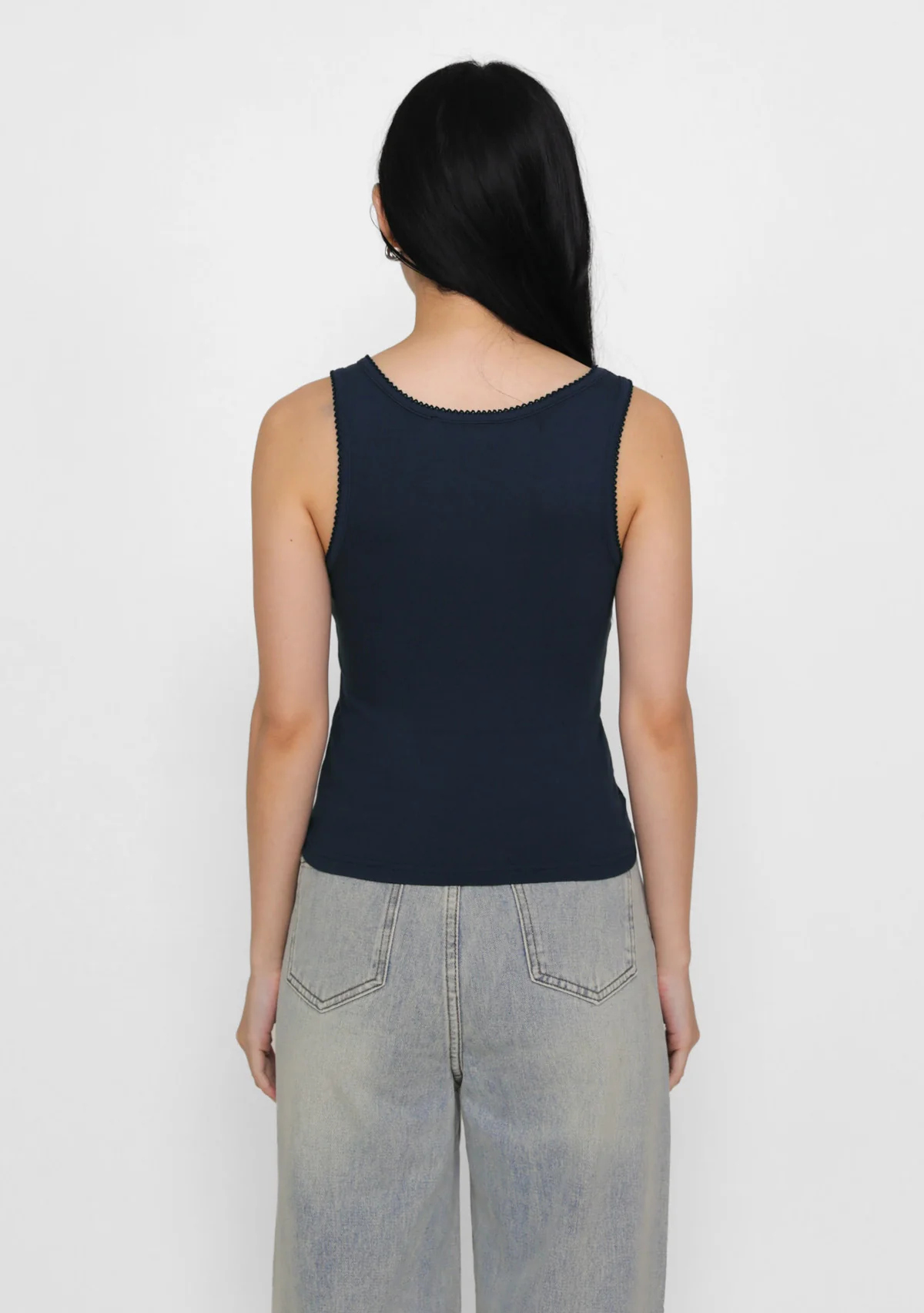 Iris Crochet Trim Padded Top - Image 23