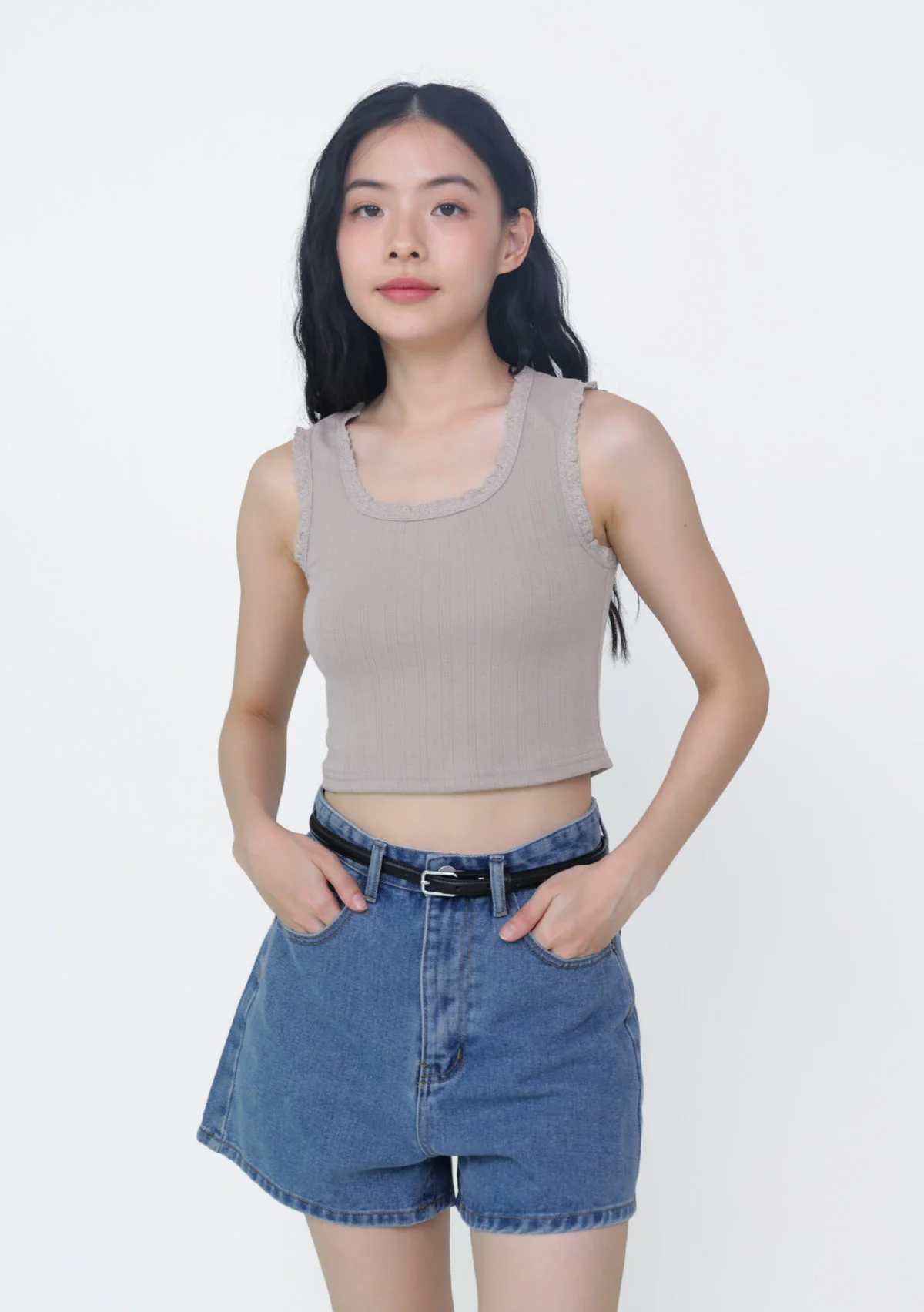 Lola Crochet Trim Top - Image 20