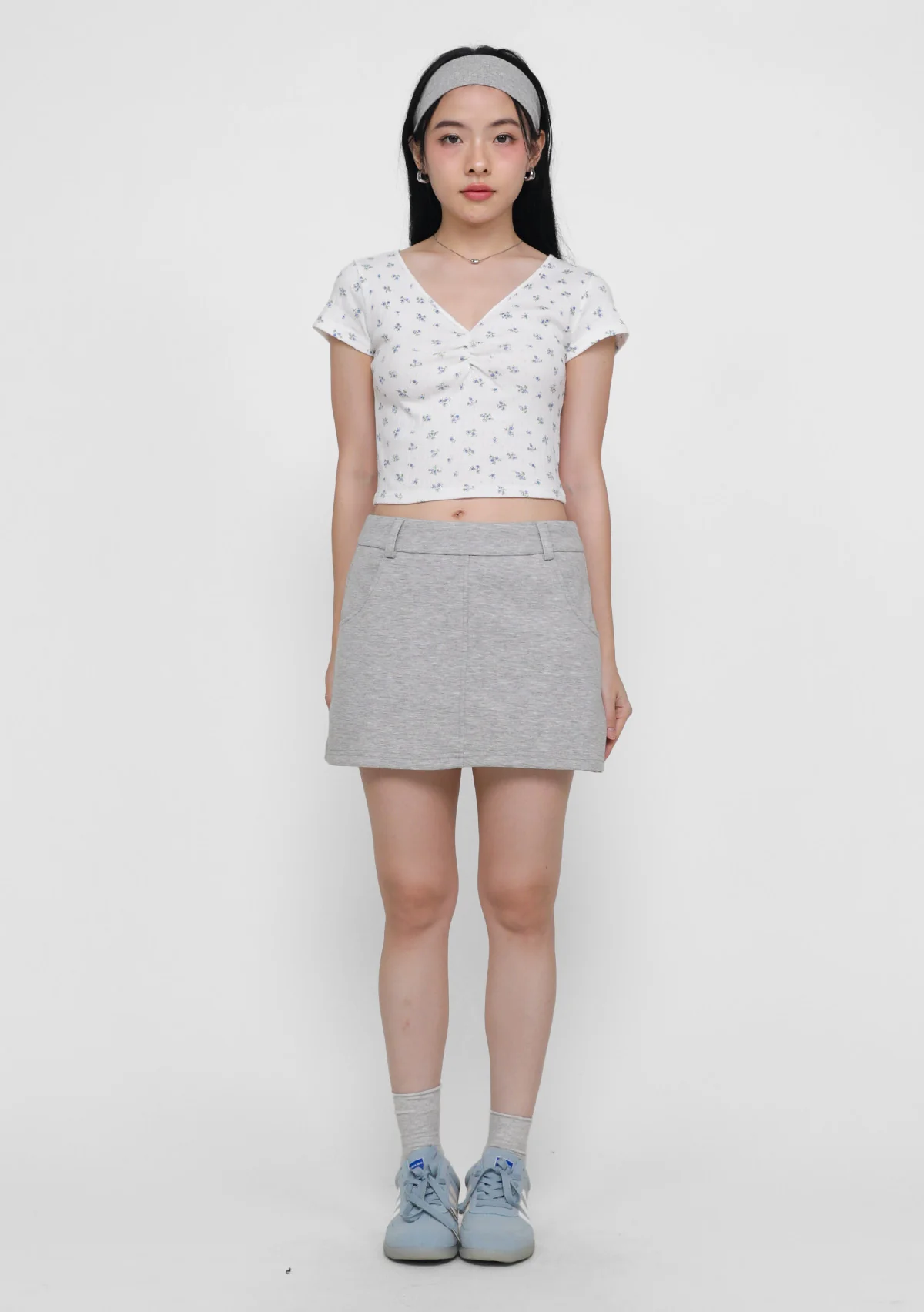 Daffodil Ruched Floral Top (Floral) - Image 3