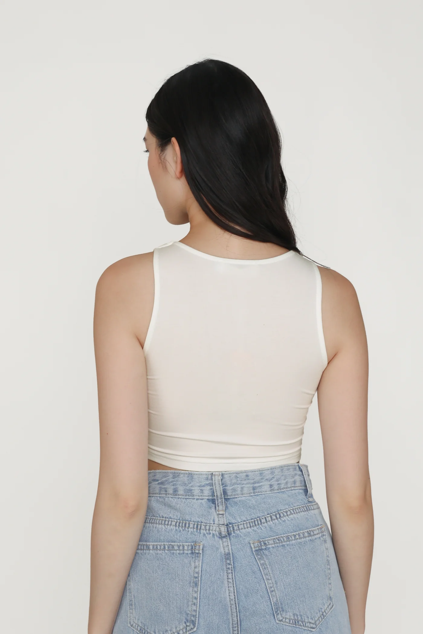 Dakota Ruched Jersey Top - Image 14