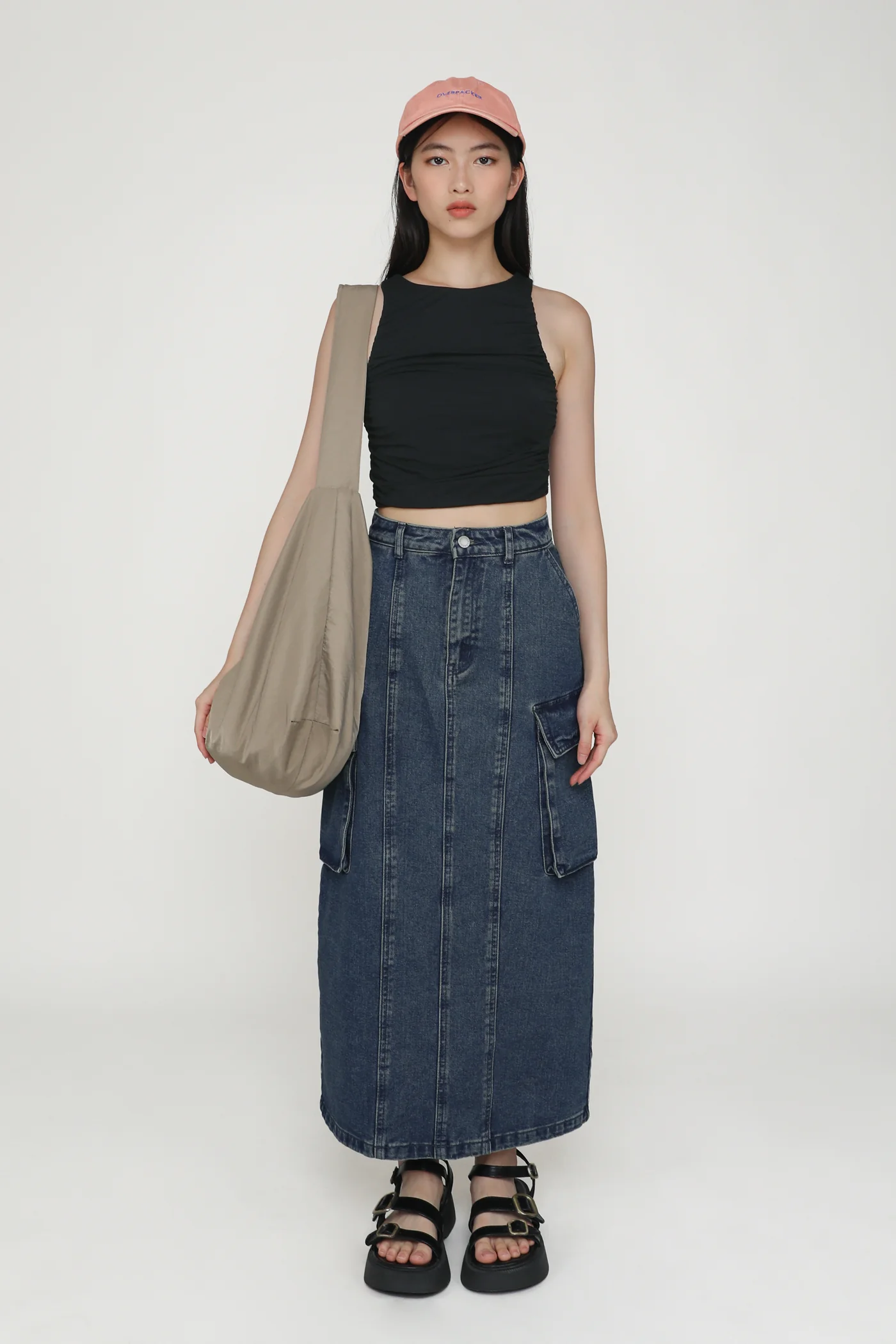 Dakota Ruched Jersey Top - Image 2