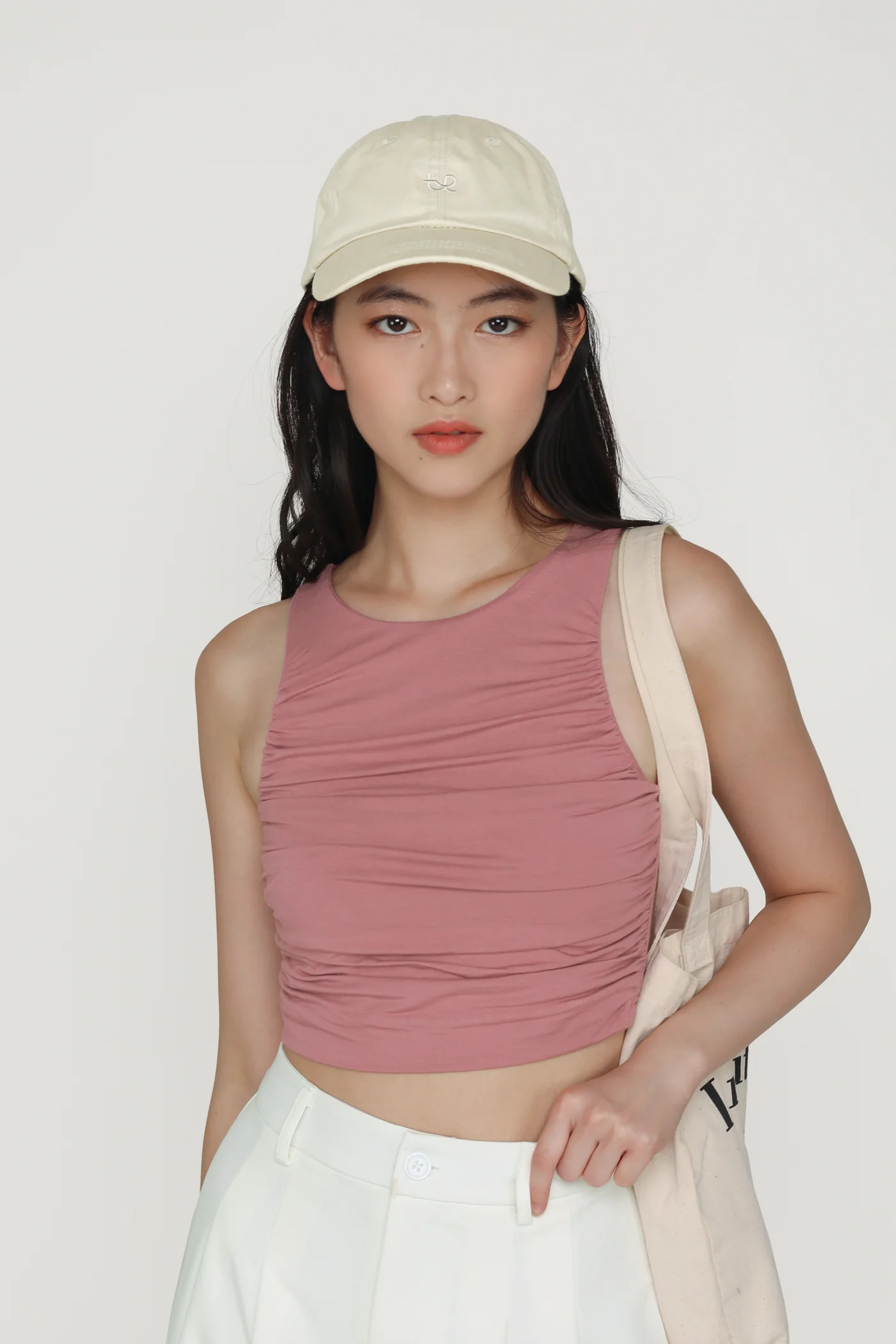 Dakota Ruched Jersey Top - Image 29