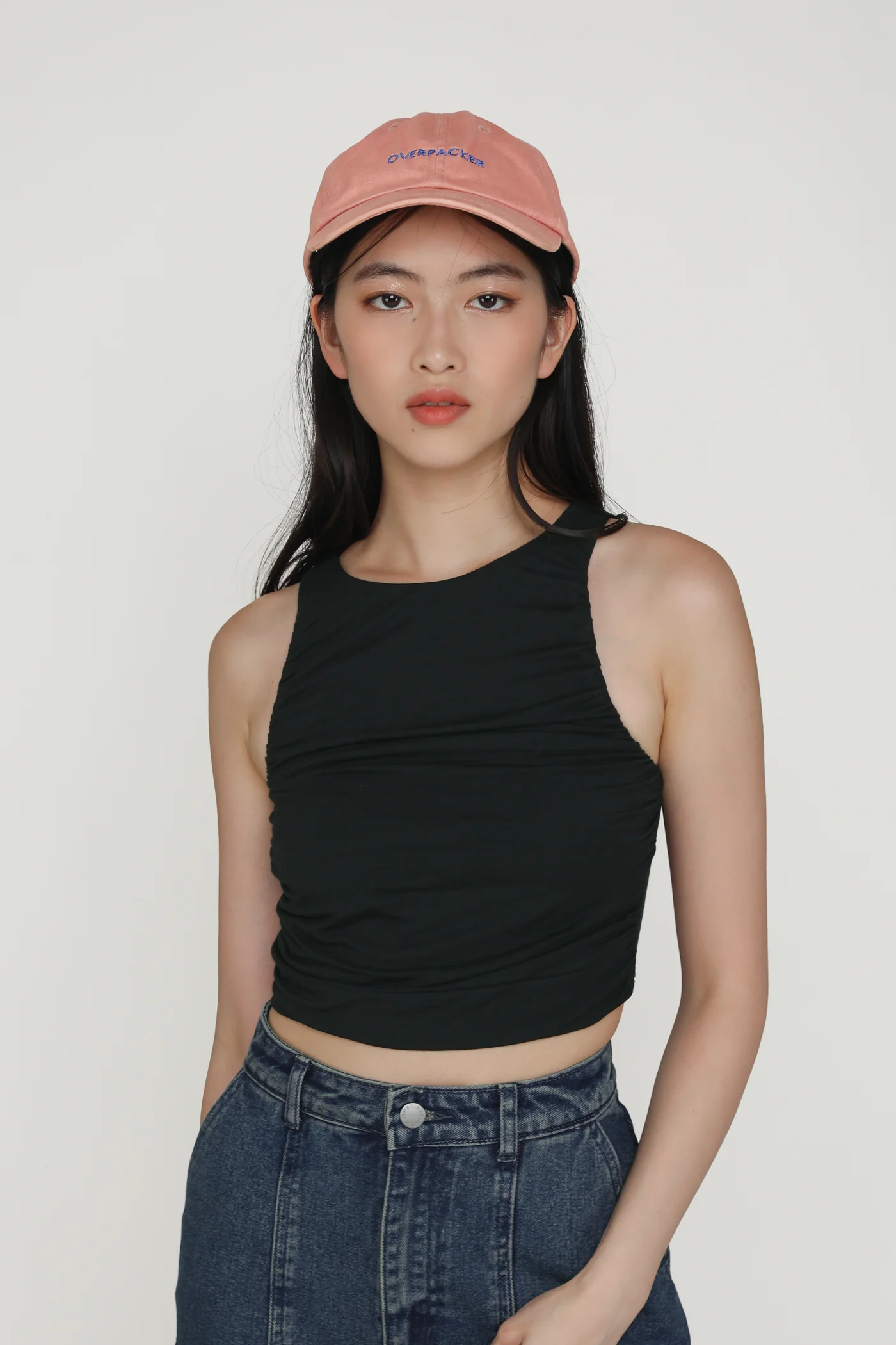 Dakota Ruched Jersey Top - Image 4