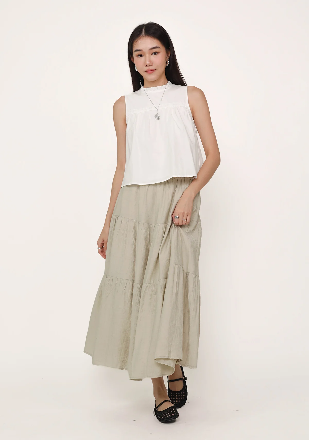 Darcy Tiered Skirt - Image 9