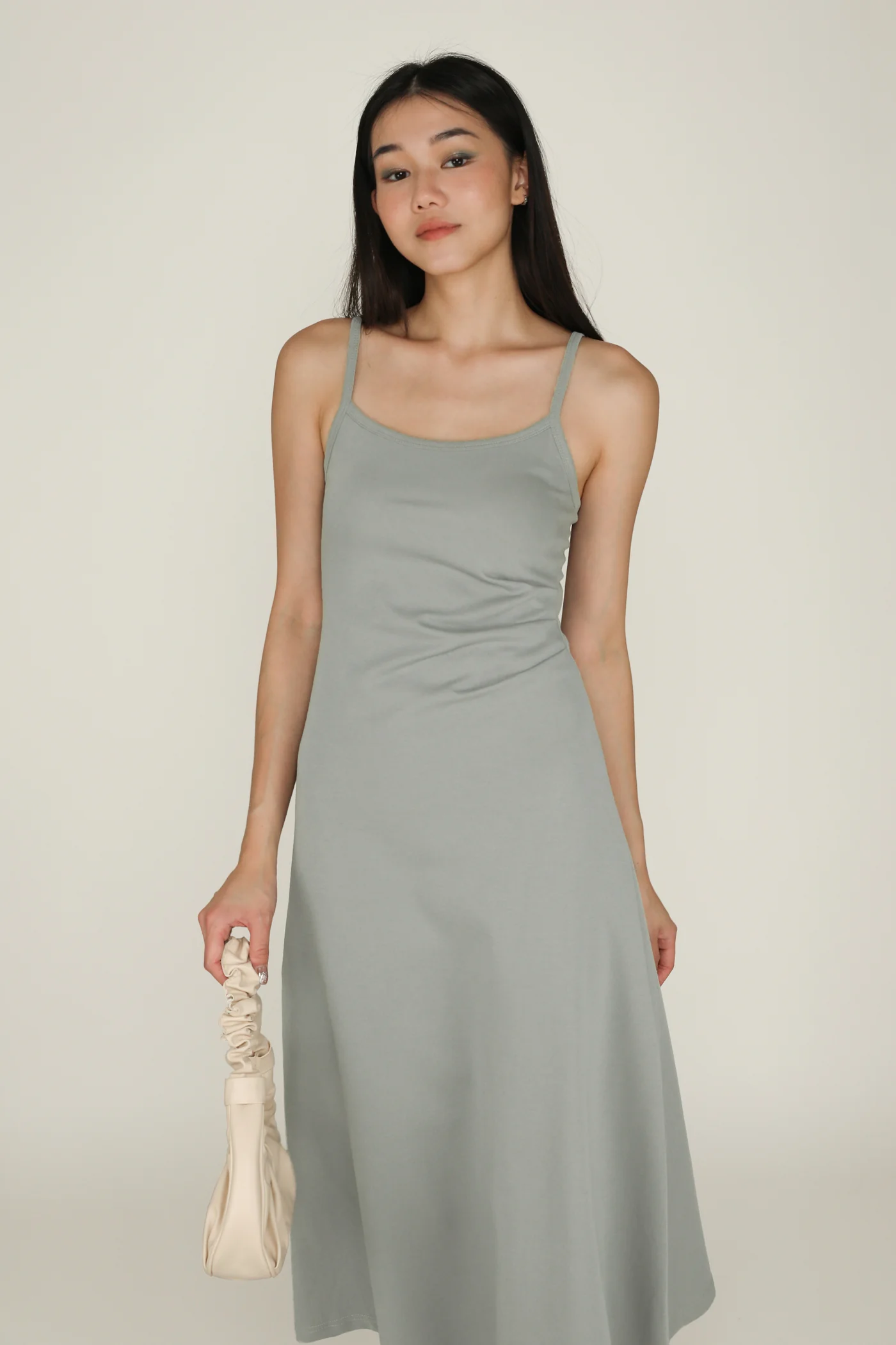 Davonne Ruched Side Flare Maxi Dress - Image 17