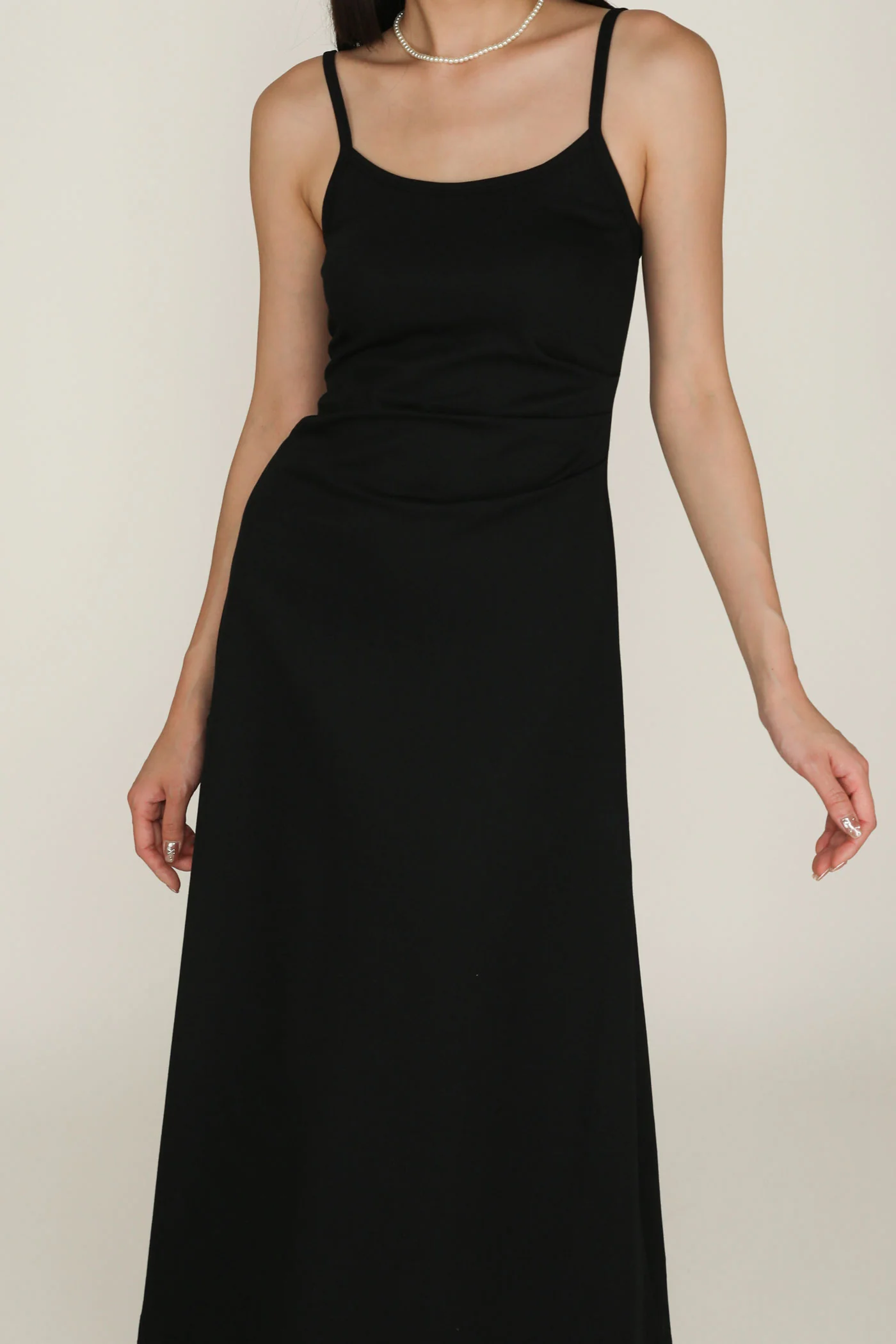 Davonne Ruched Side Flare Maxi Dress - Image 4