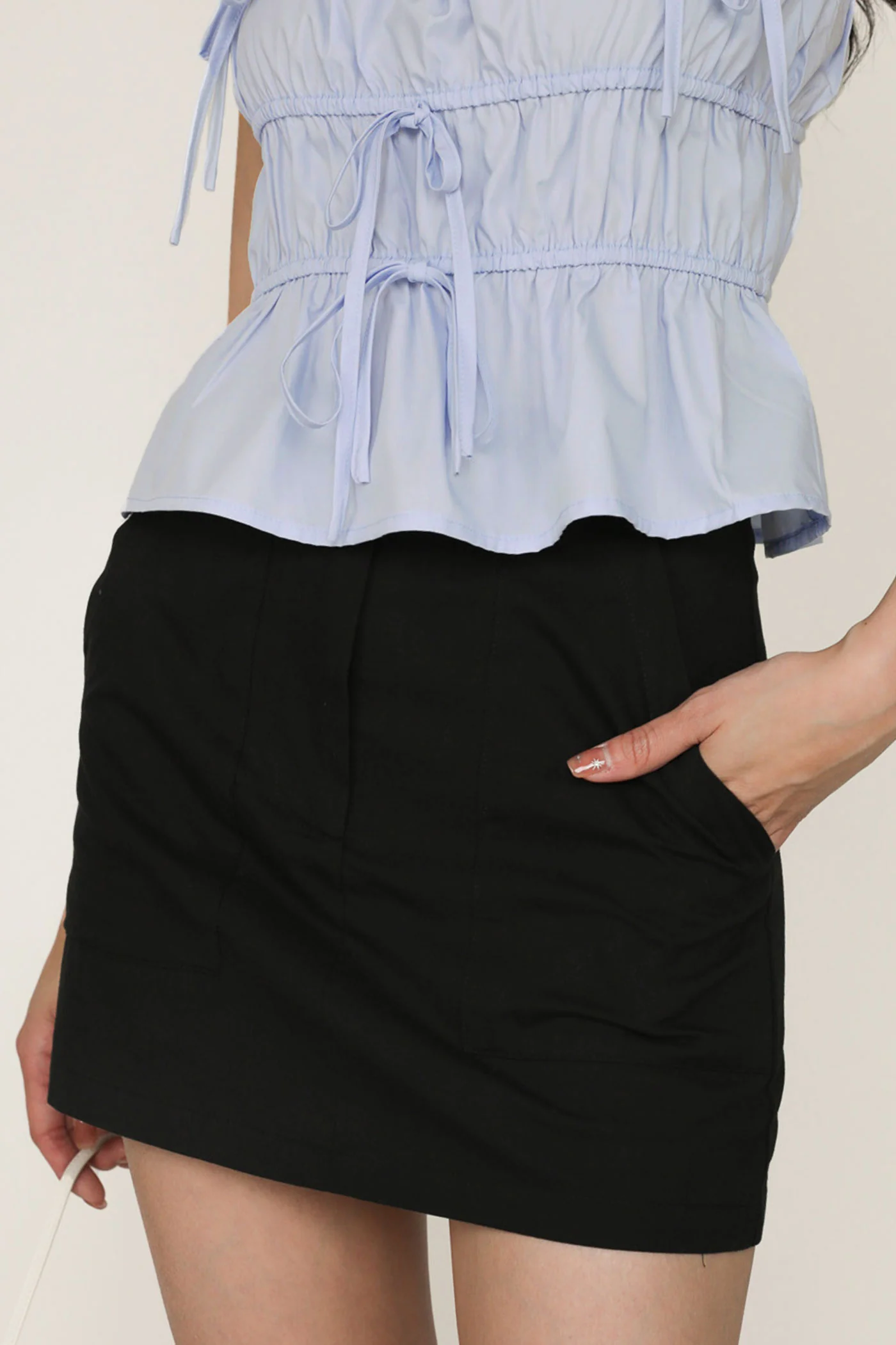 Dax Mini Cotton Skorts - Image 11