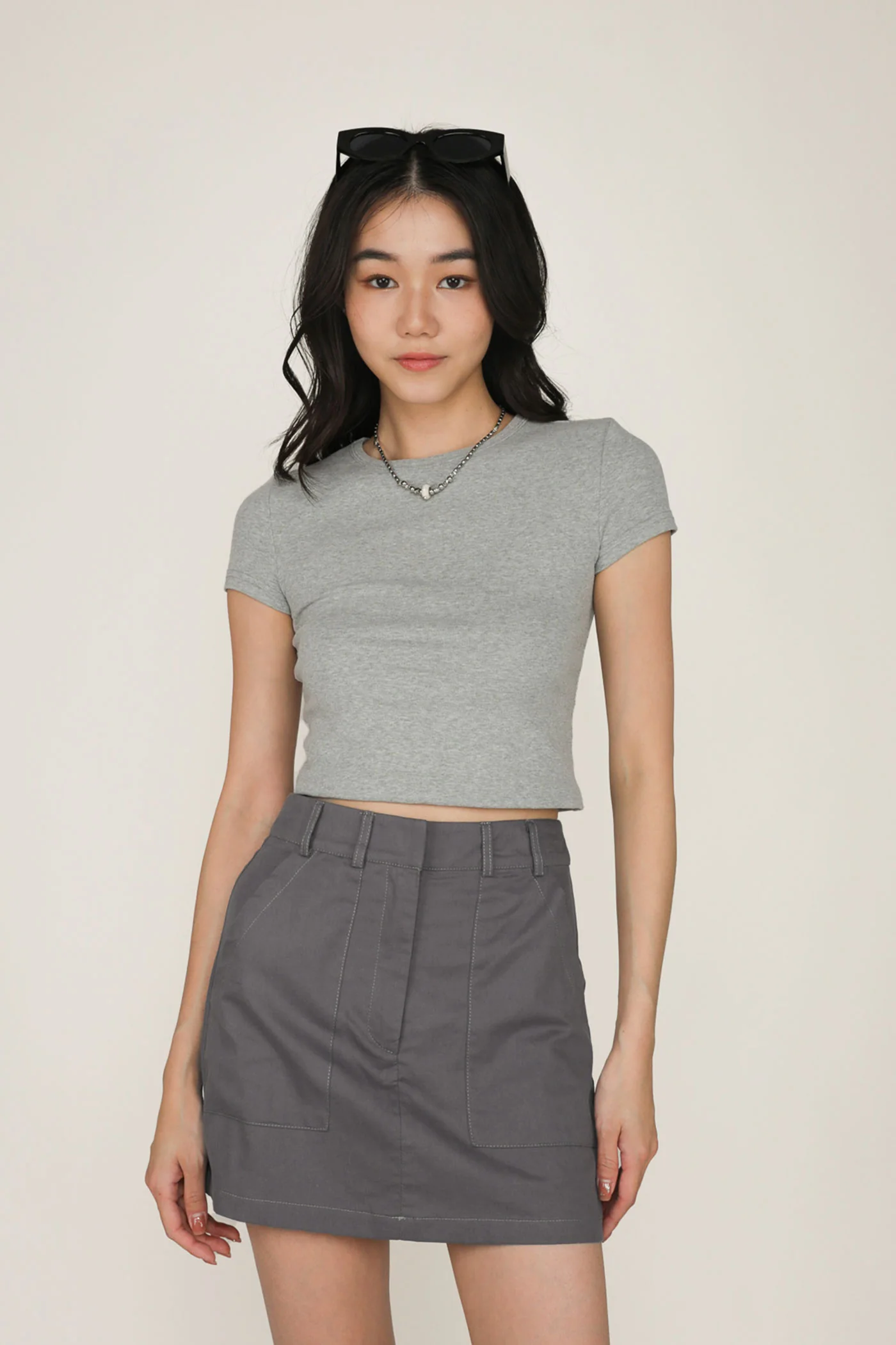Dax Mini Cotton Skorts - Image 2