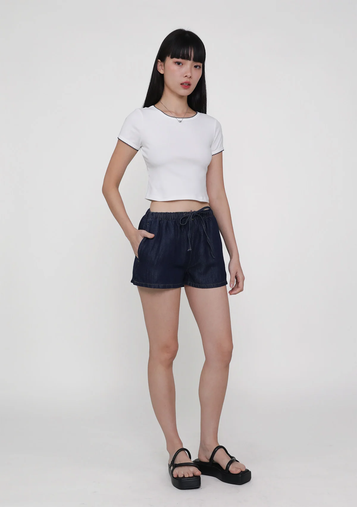 Lester Denim Lounge Shorts - Image 13