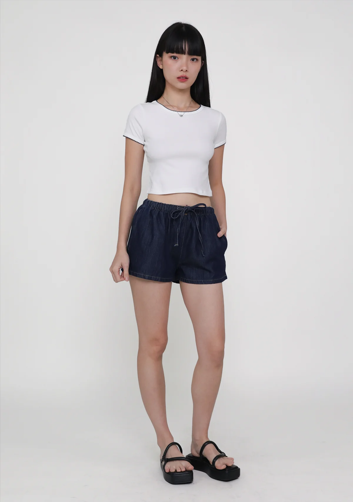 Lester Denim Lounge Shorts - Image 4