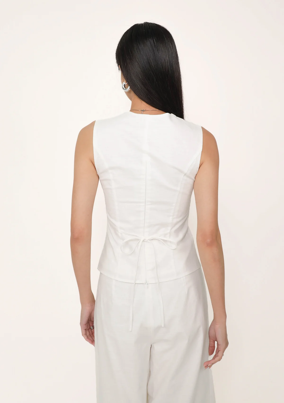 Diane Lace Trim Vest Top - Image 7