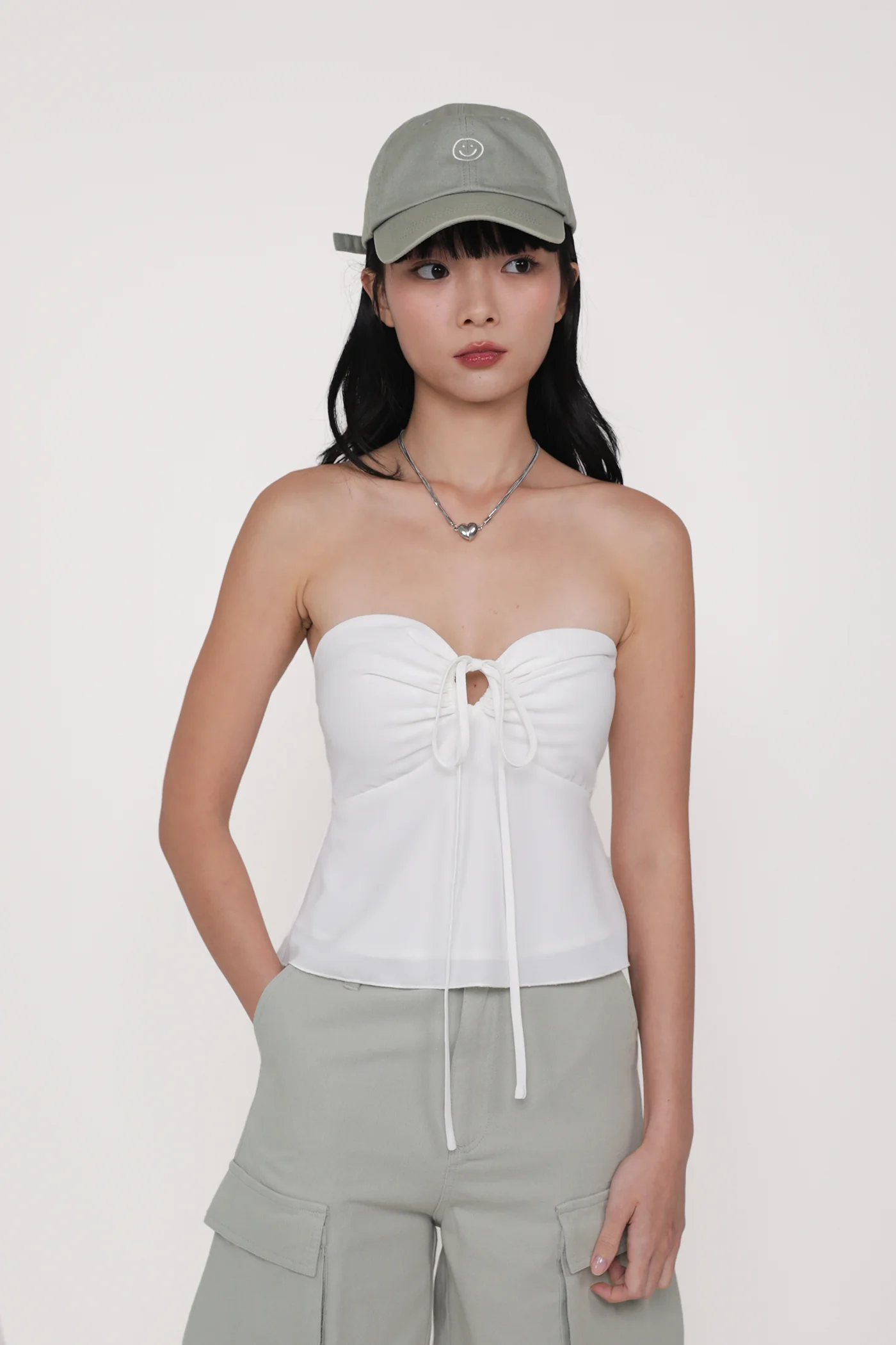 Dion Keyhole Halter Padded Top