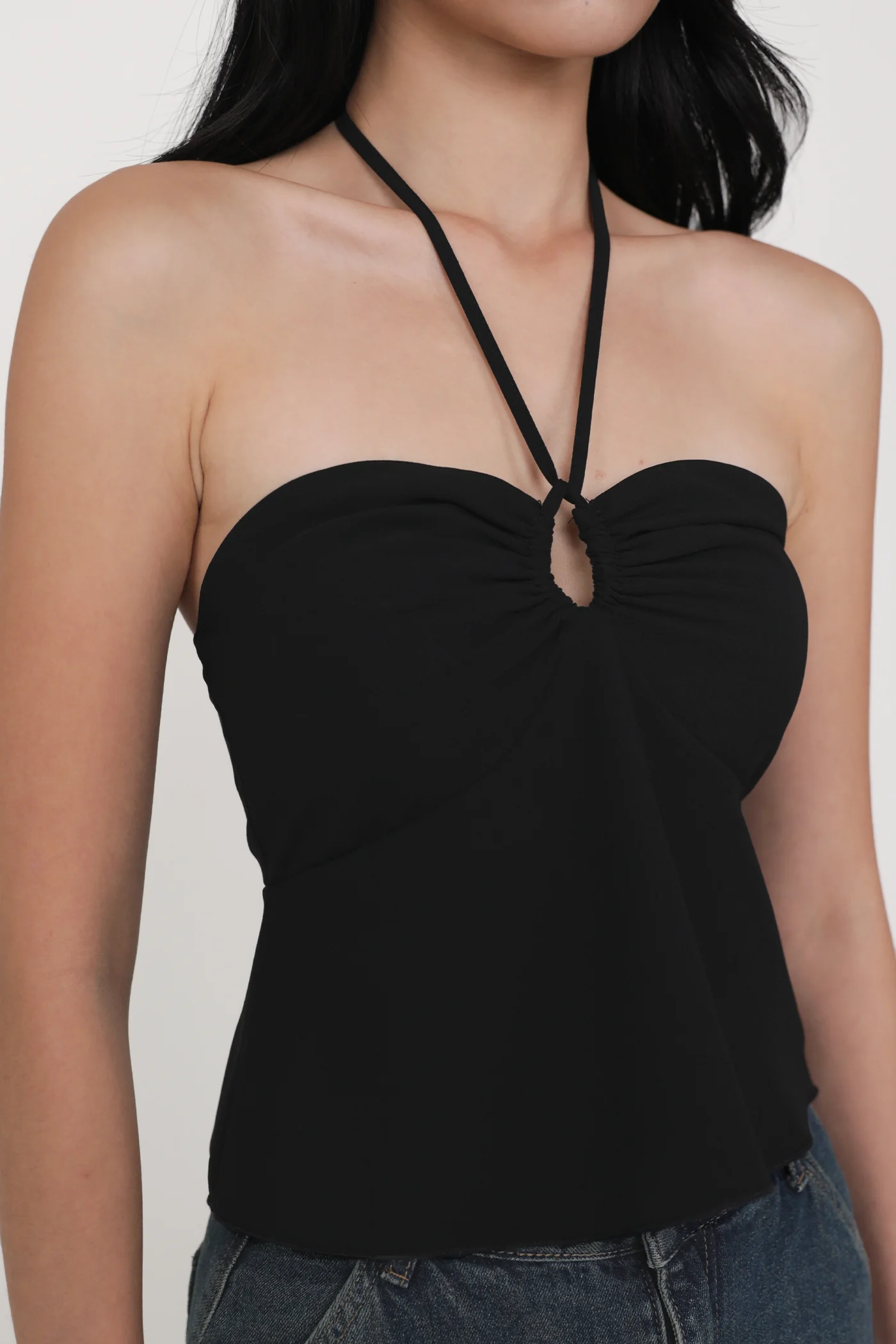 Dion Keyhole Halter Padded Top - Image 11