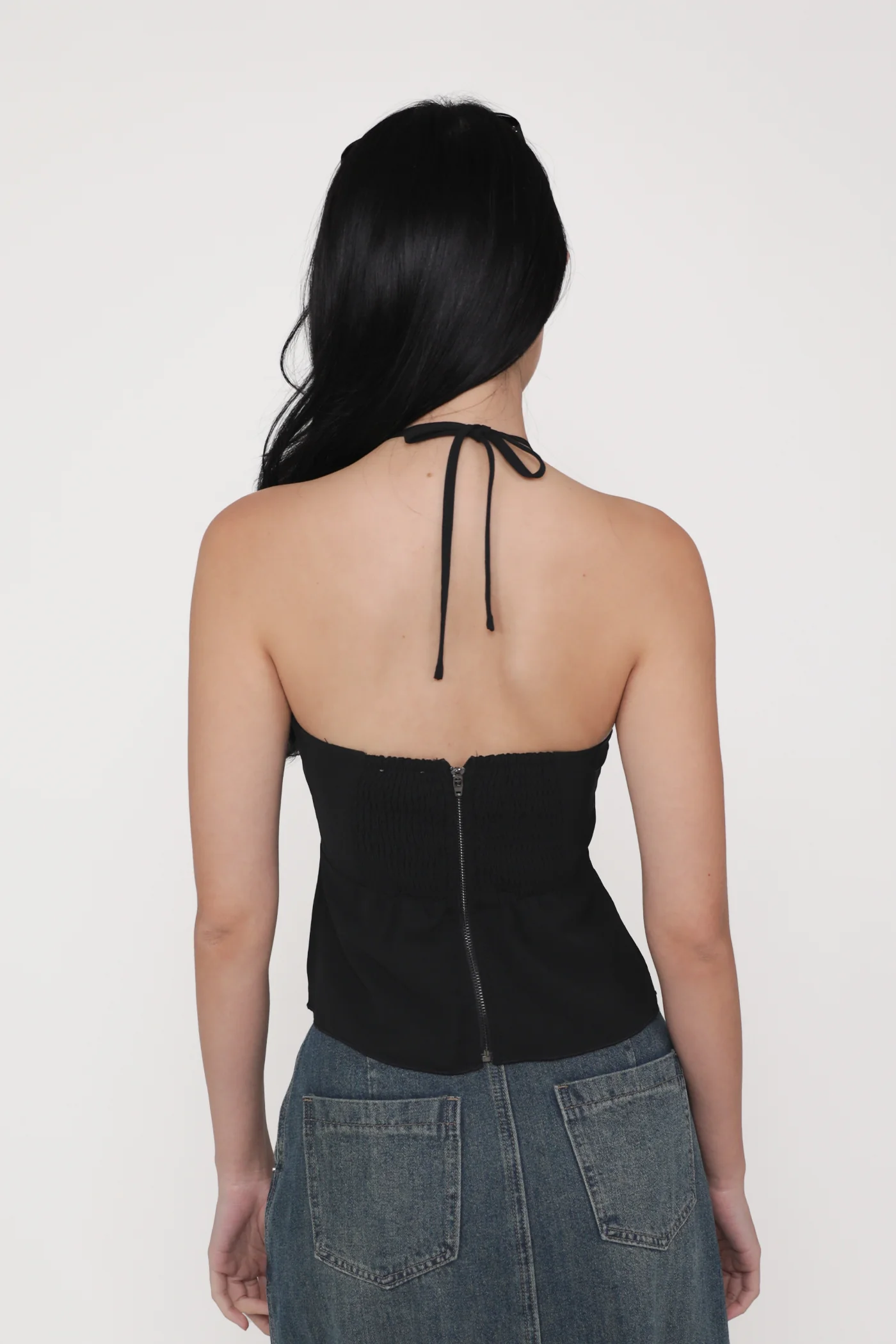 Dion Keyhole Halter Padded Top - Image 14