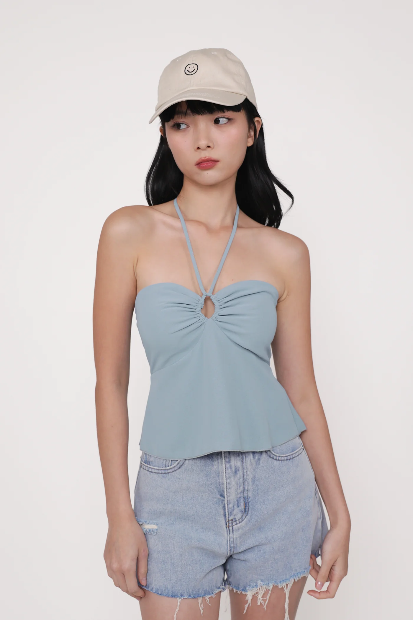 Dion Keyhole Halter Padded Top - Image 17