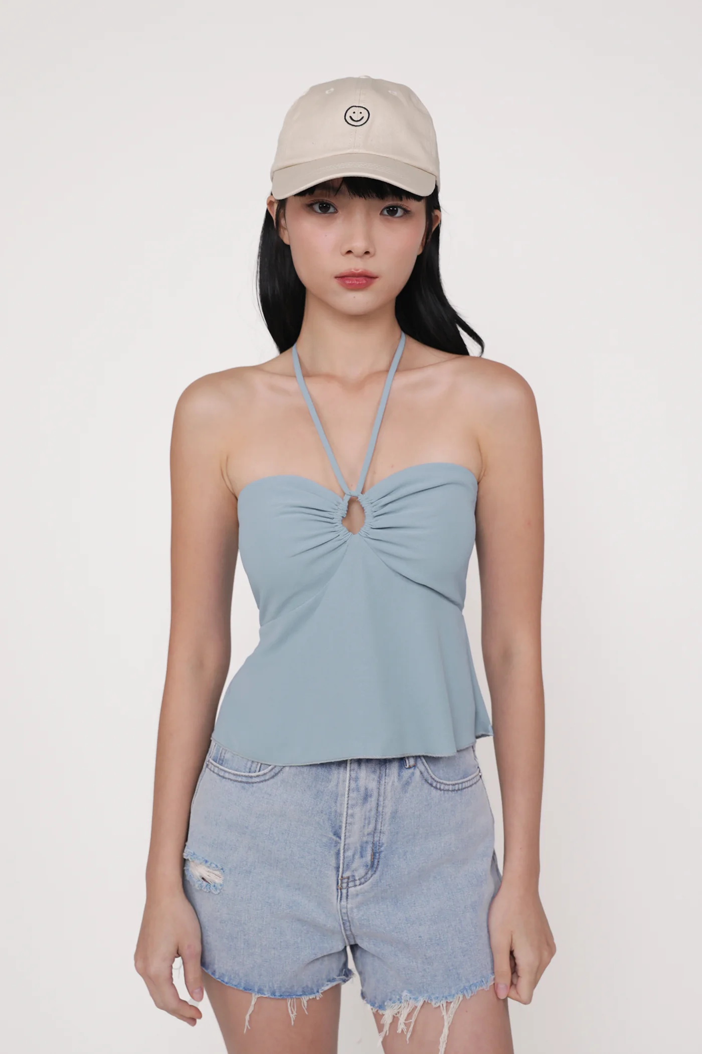 Dion Keyhole Halter Padded Top - Image 19